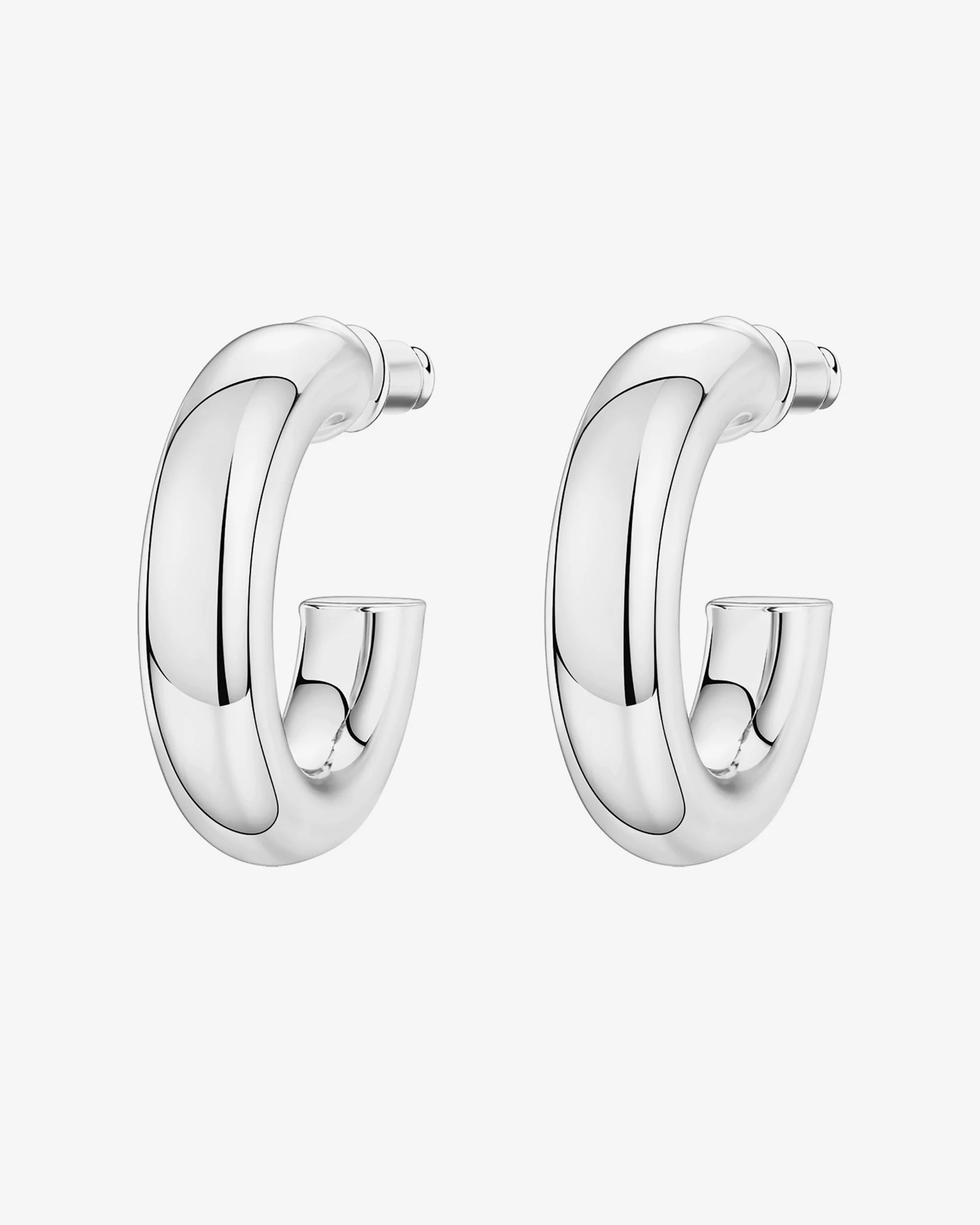 Chunky Open Hoops (6.5mm) - Image 6