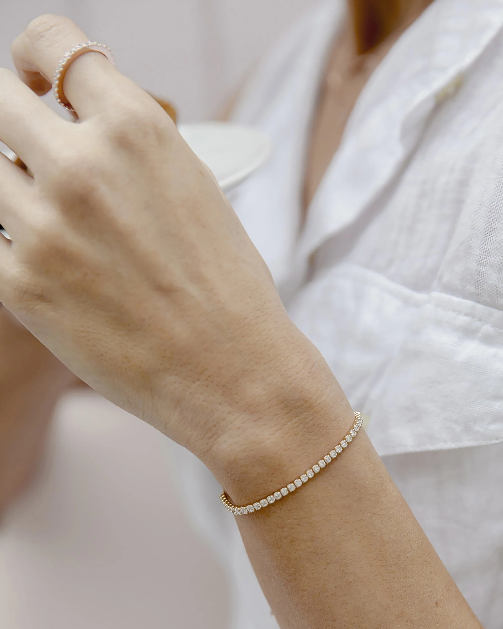 Adjustable Tennis Bracelet - Image 4