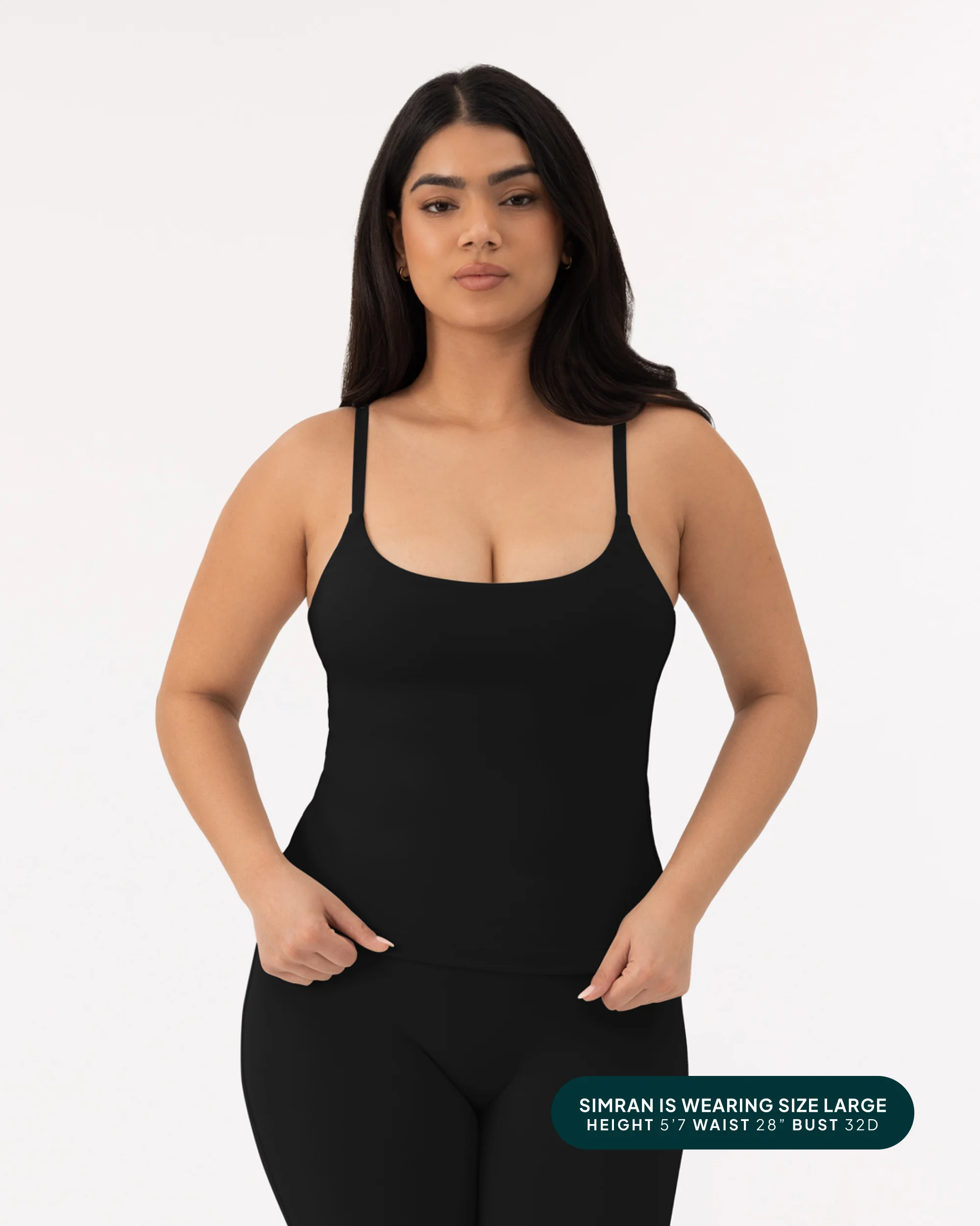 Athleisure Padded Cami Tank Top - Image 12