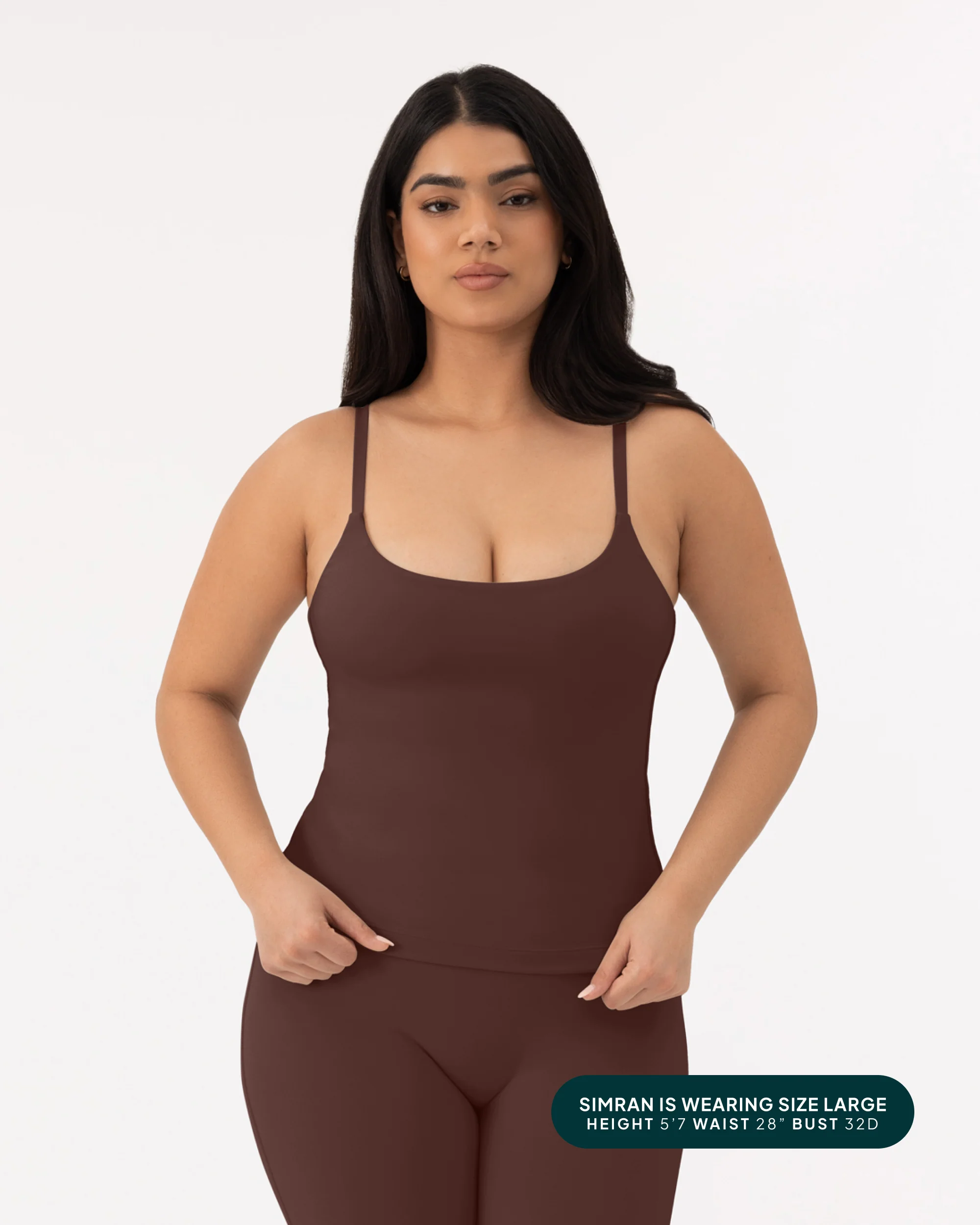Athleisure Padded Cami Tank Top - Image 18