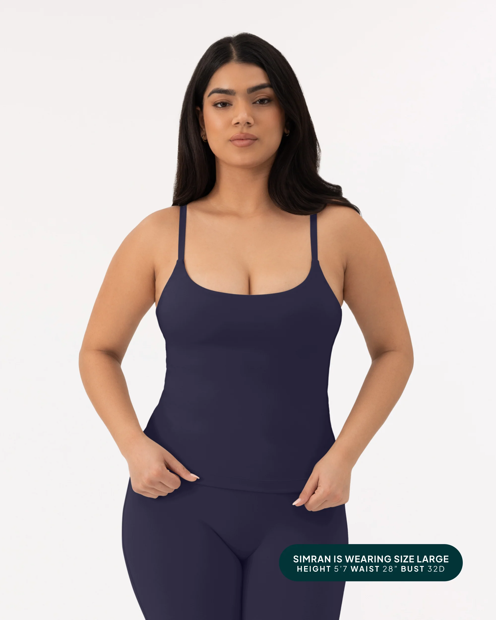 Athleisure Padded Cami Tank Top - Image 24
