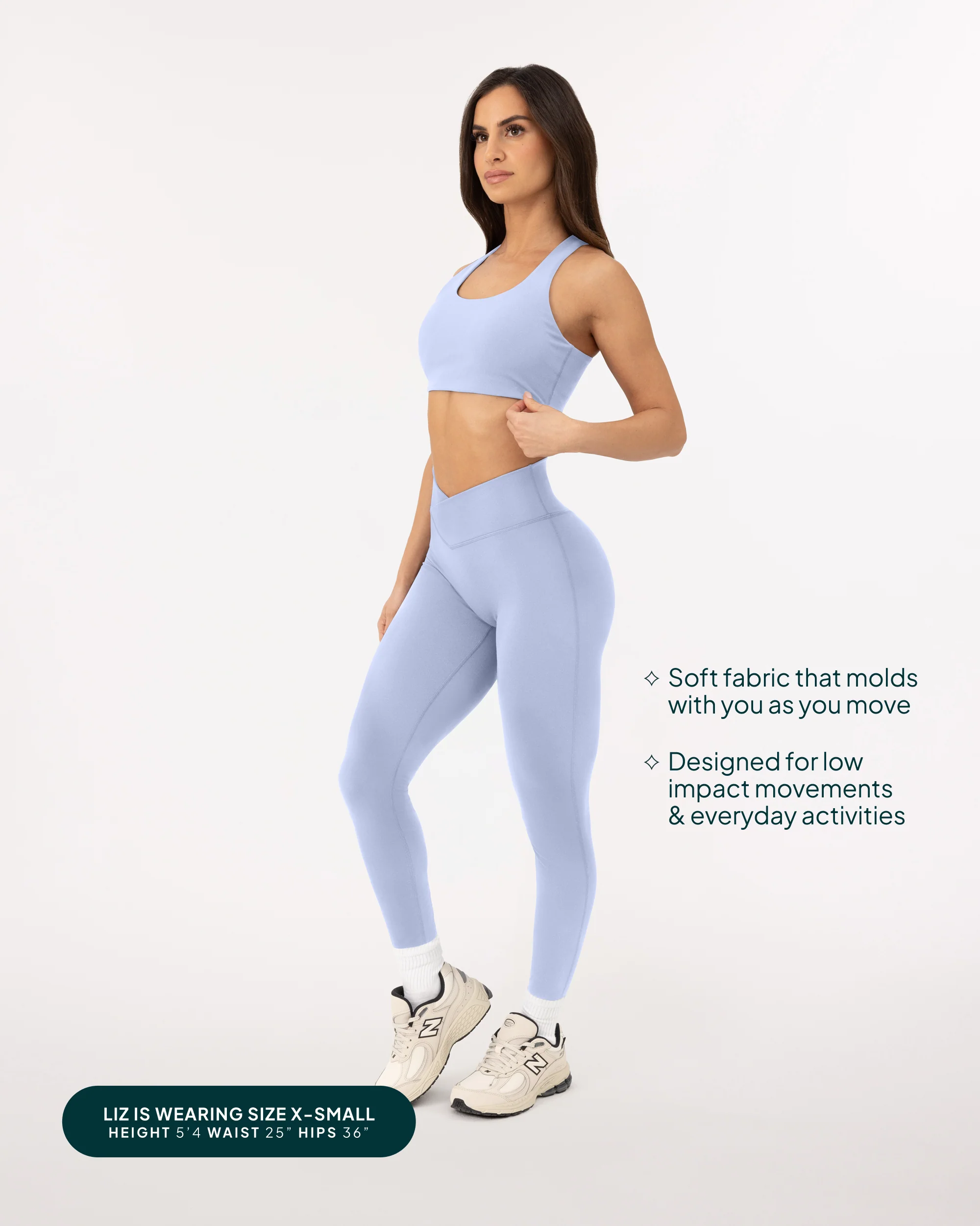 Athleisure Scrunch Crossover Leggings - Image 10