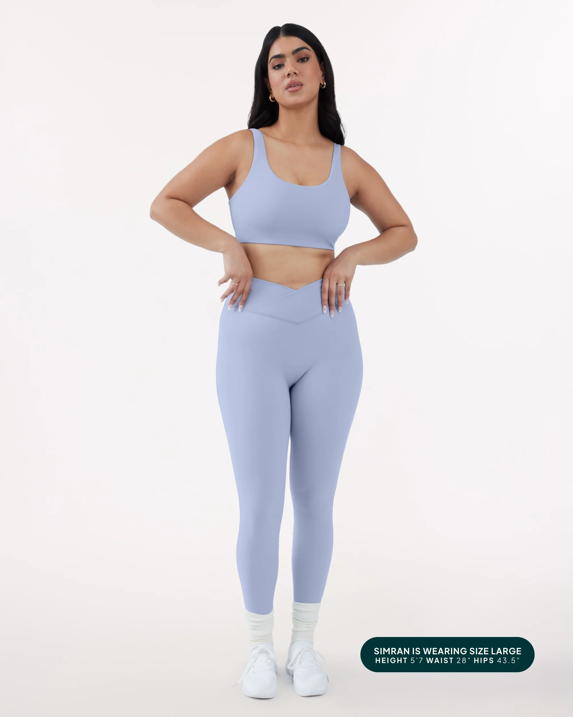 Athleisure Scrunch Crossover Leggings - Image 12