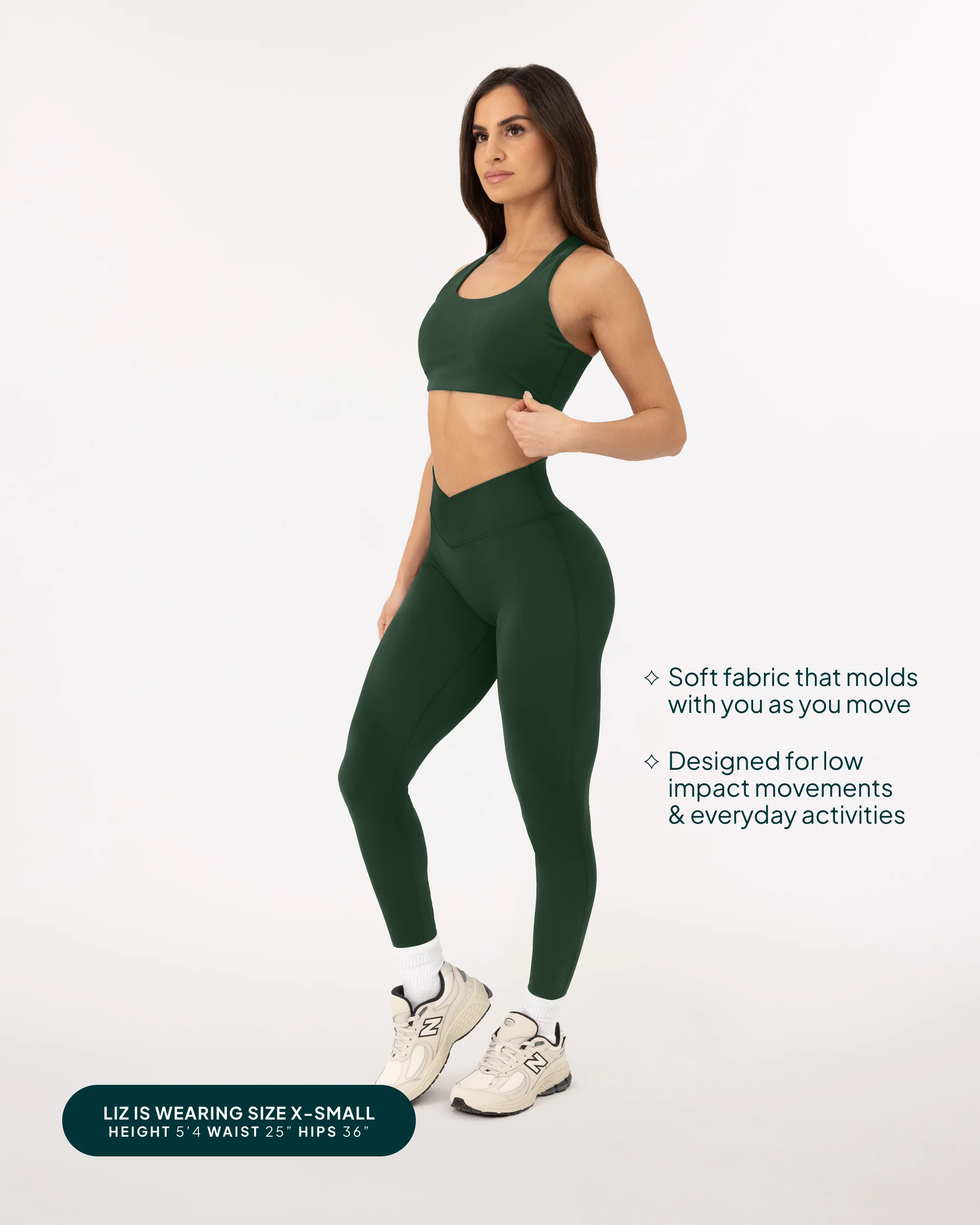 Athleisure Scrunch Crossover Leggings - Image 17