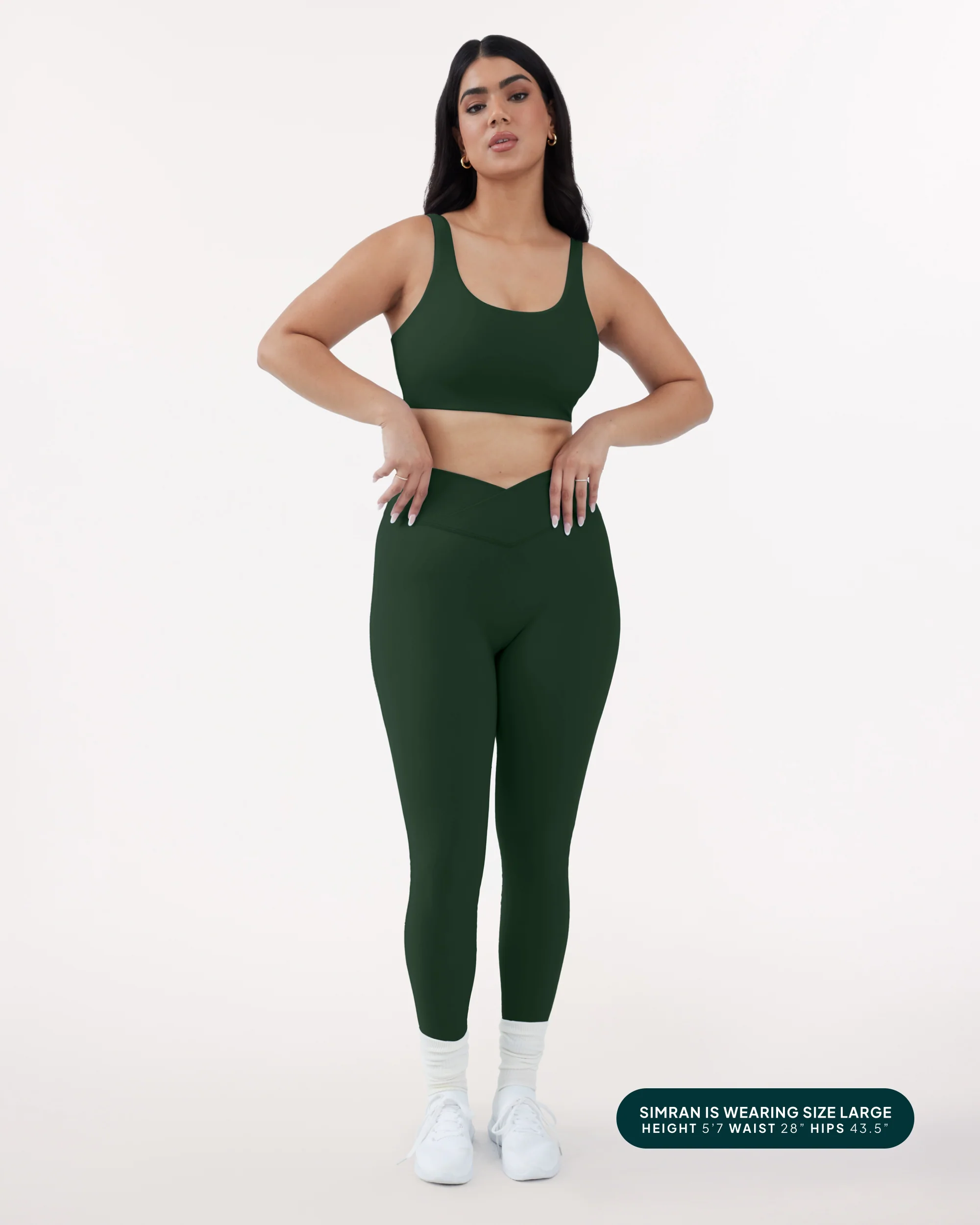 Athleisure Scrunch Crossover Leggings - Image 18