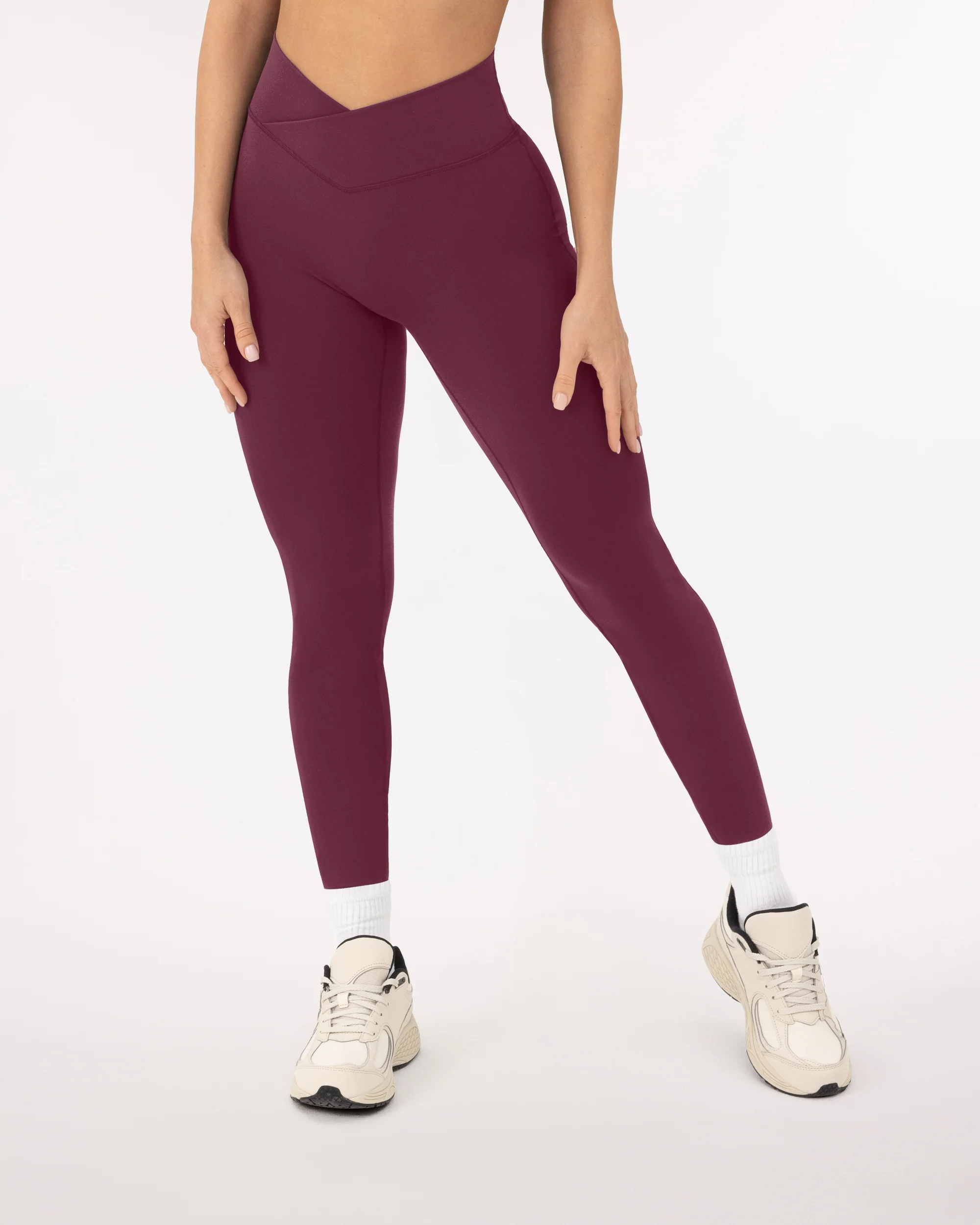 Athleisure Scrunch Crossover Leggings - Image 19