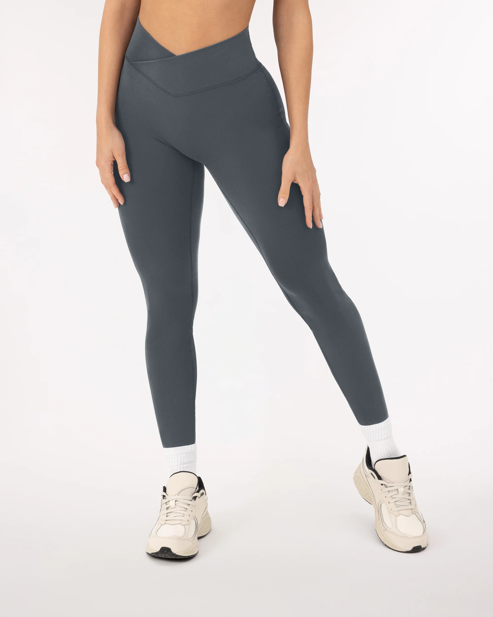 Athleisure Scrunch Crossover Leggings - Image 25