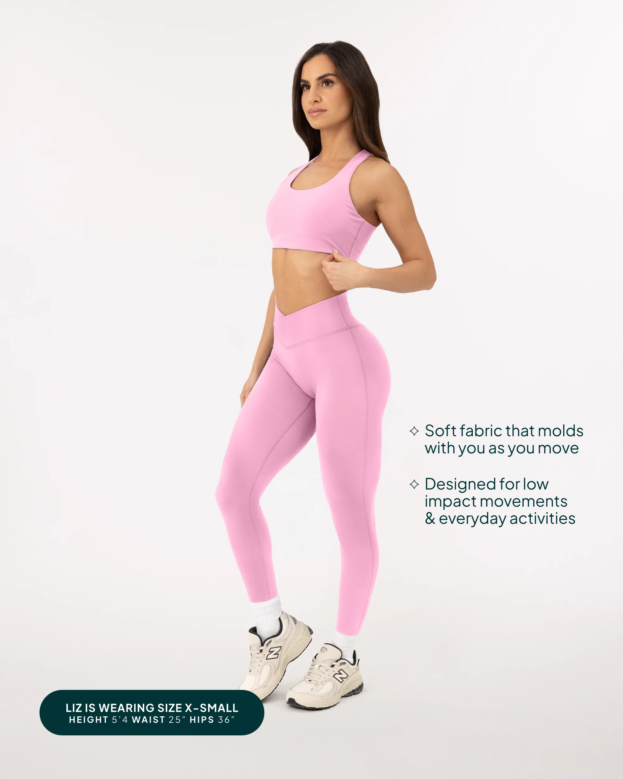 Athleisure Scrunch Crossover Leggings - Image 4