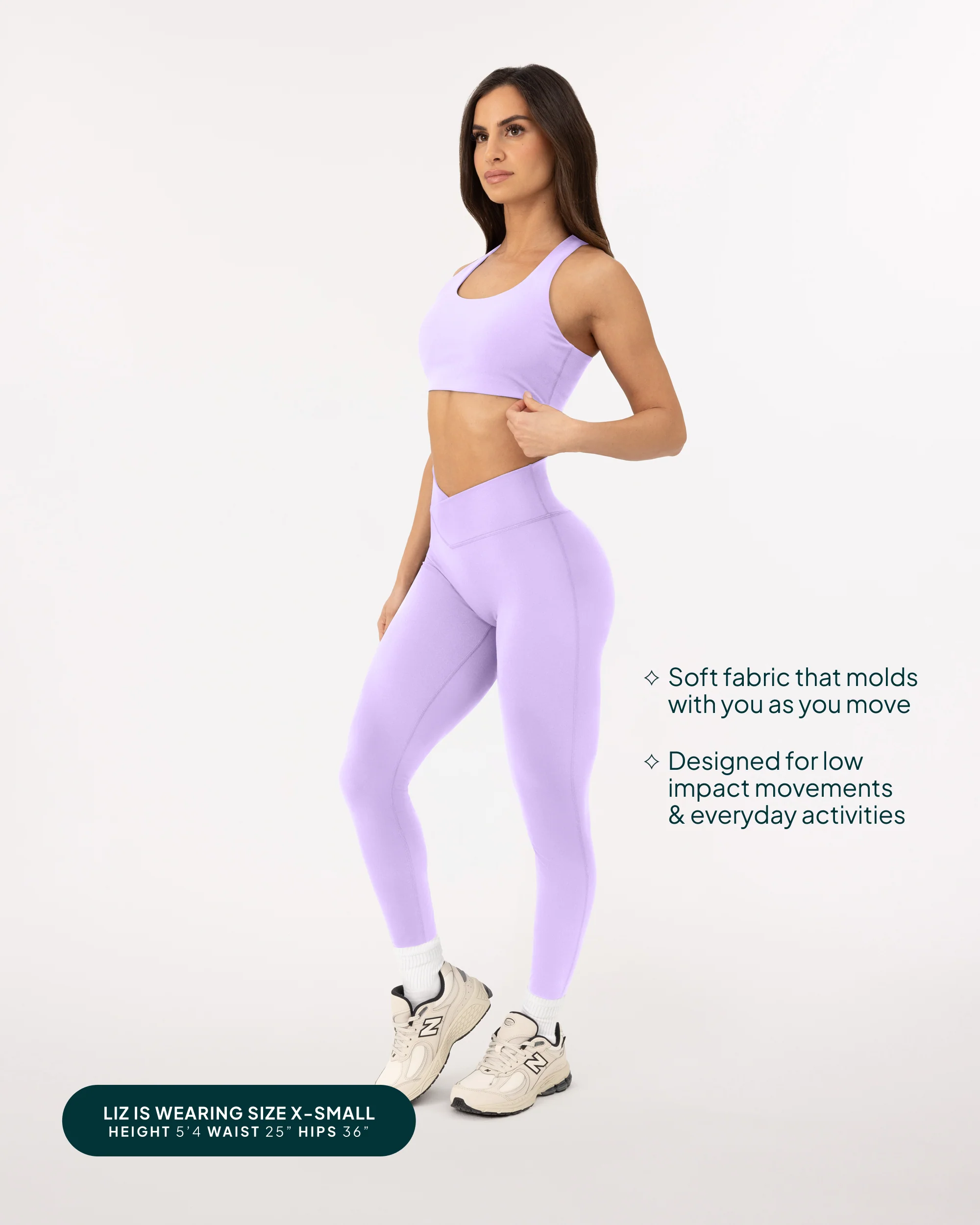 Athleisure Scrunch Crossover Leggings - Image 47