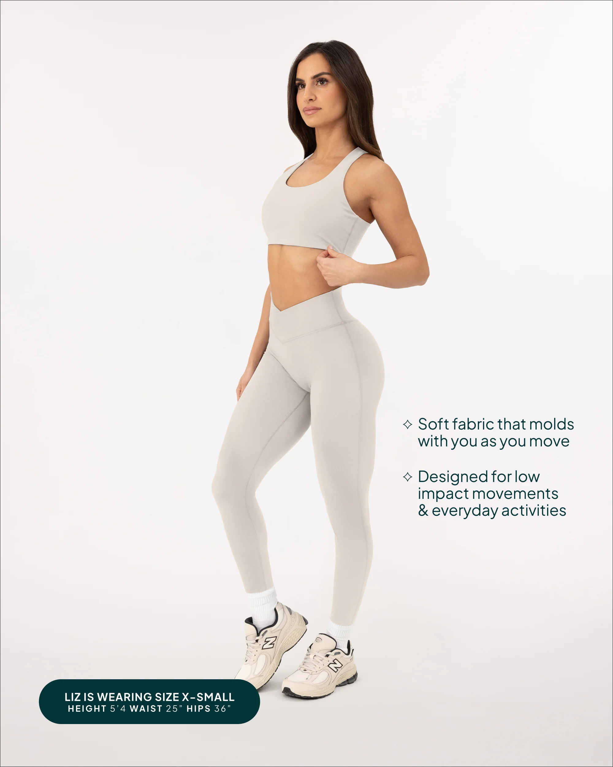 Athleisure Scrunch Crossover Leggings - Image 53
