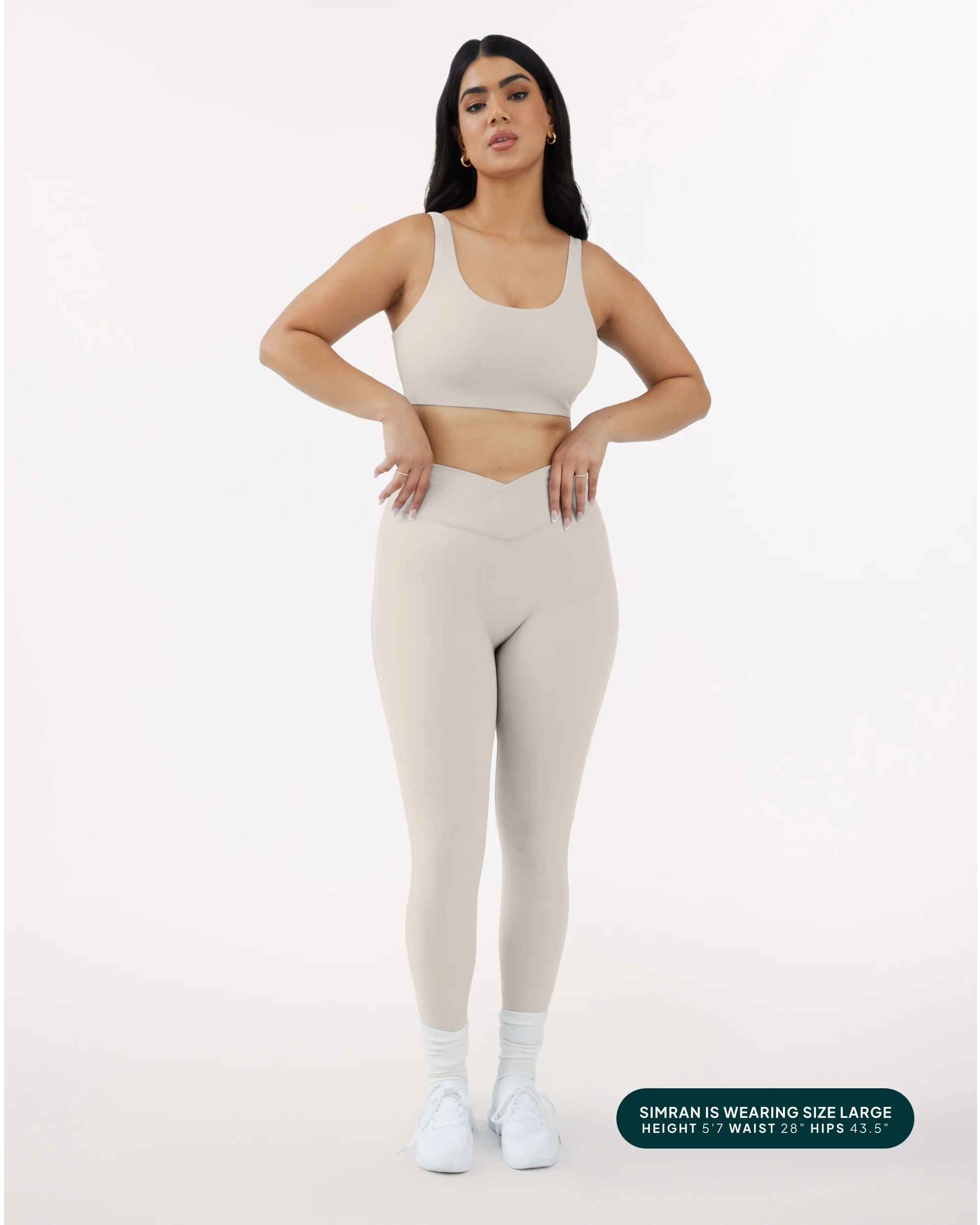 Athleisure Scrunch Crossover Leggings - Image 54