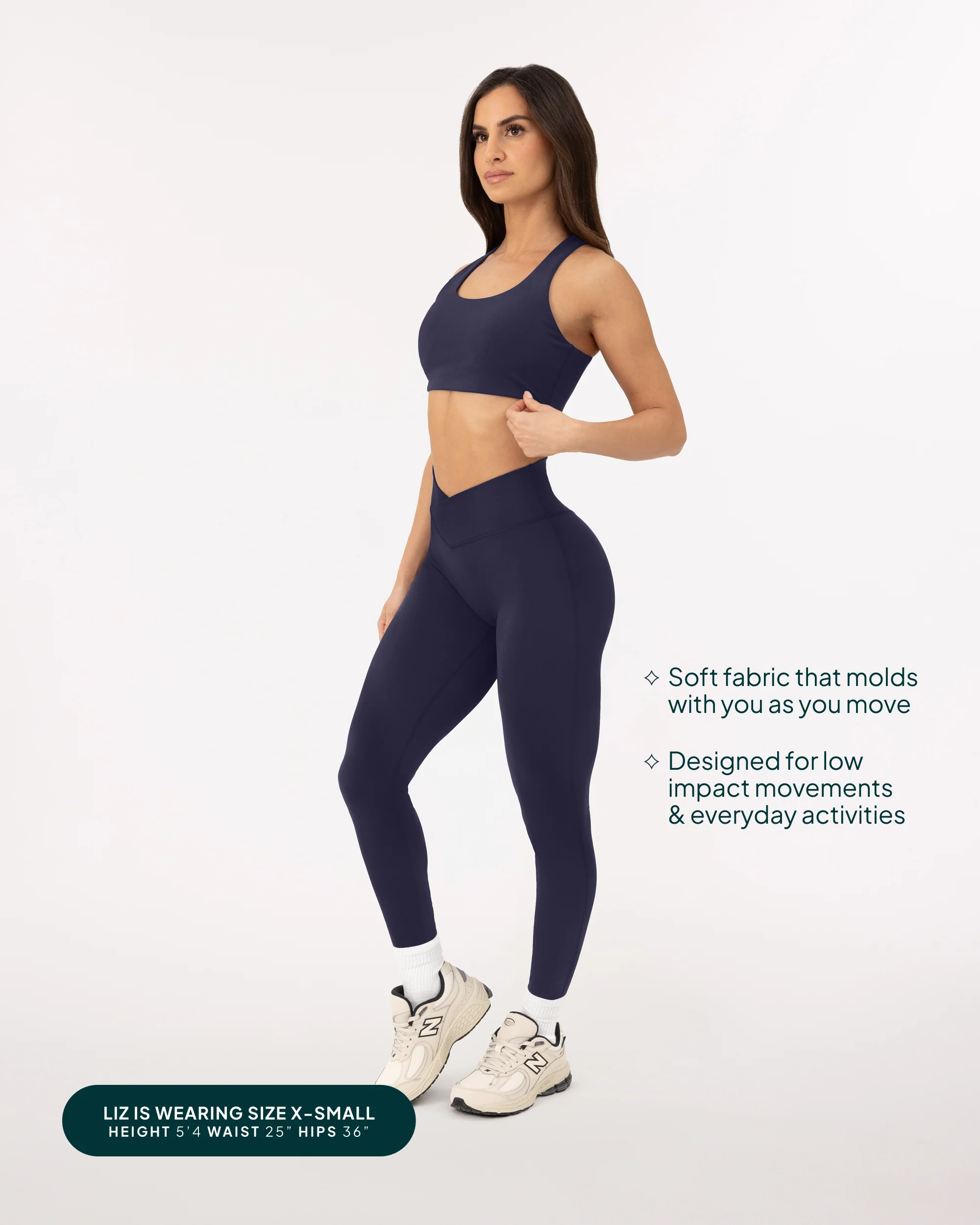 Athleisure Scrunch Crossover Leggings - Image 59