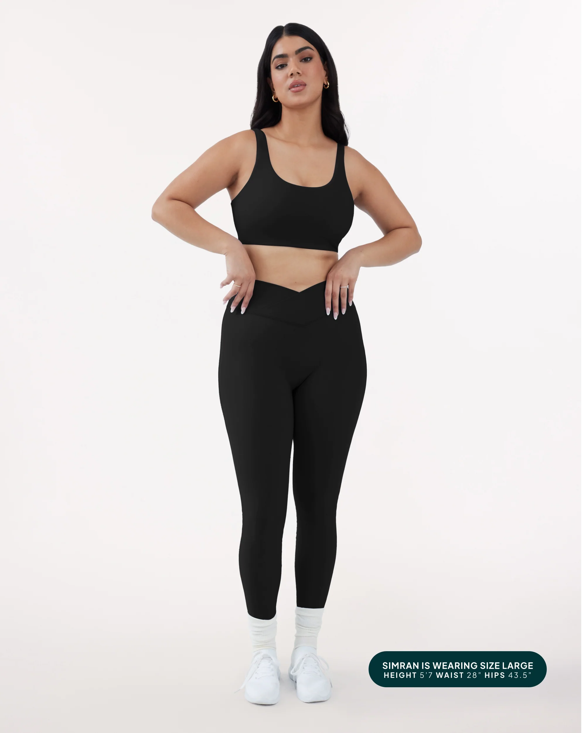 Athleisure Scrunch Crossover Leggings - Image 66