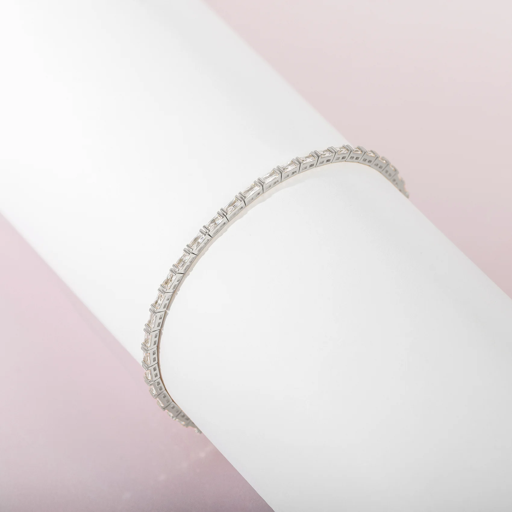 Baguette Tennis Bracelet - Image 11