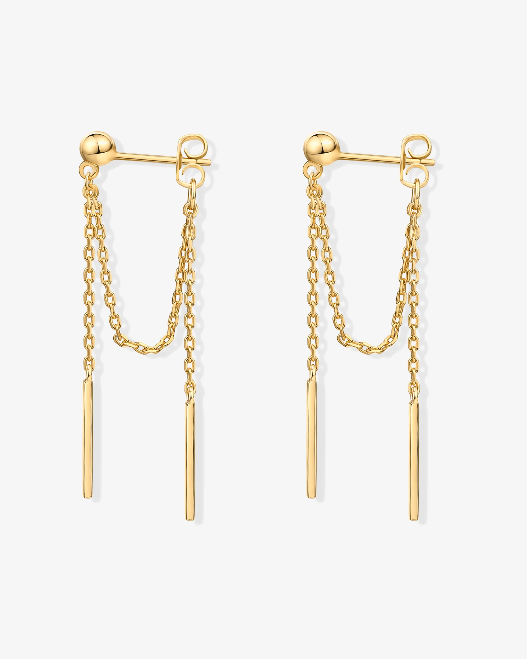 Ball Chained Earrings - Image 3