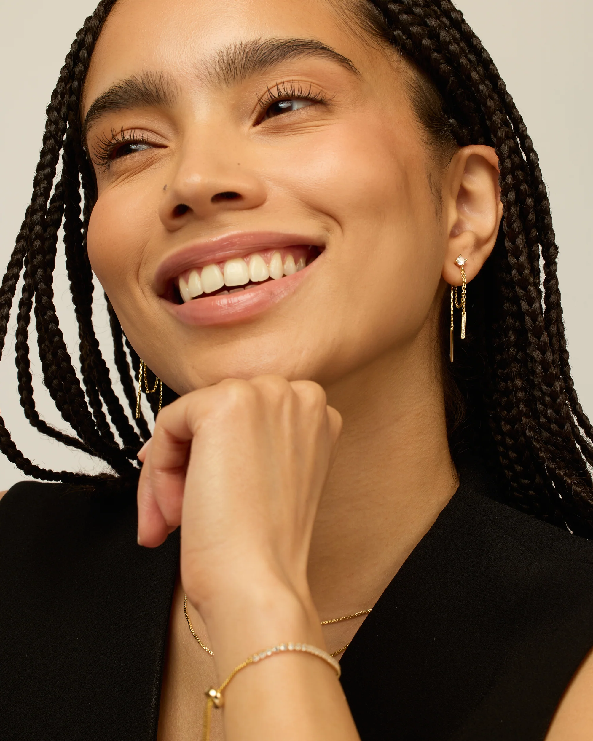 Ball Chained Earrings - Image 4