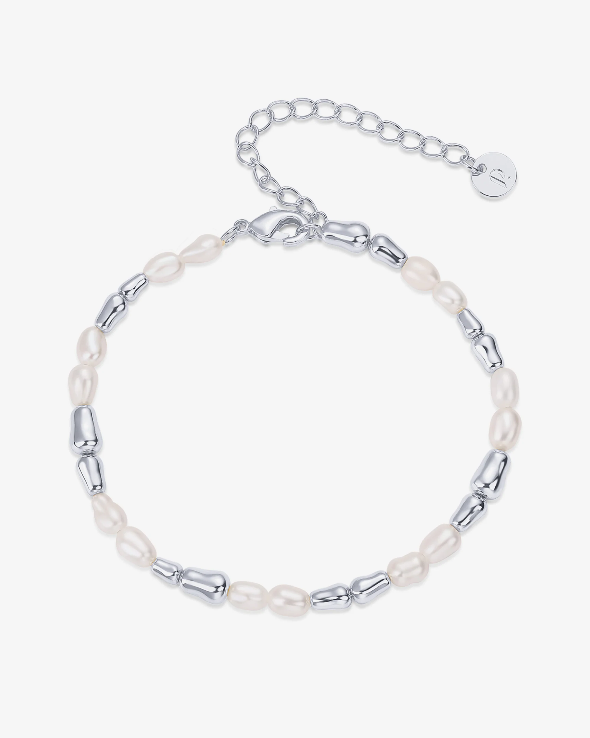 Bead and Freshwater Pearl Bracelet - Image 4