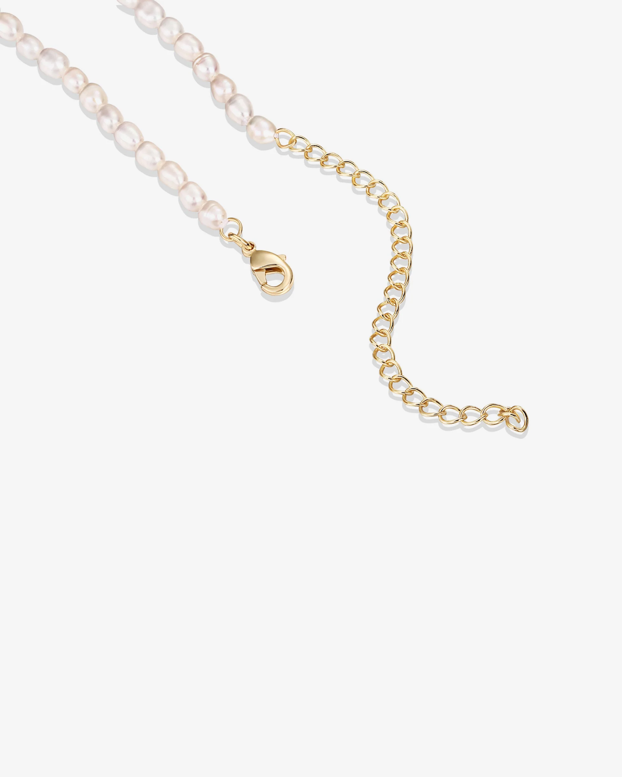 Freshwater Pearl Chain Necklace - Image 4