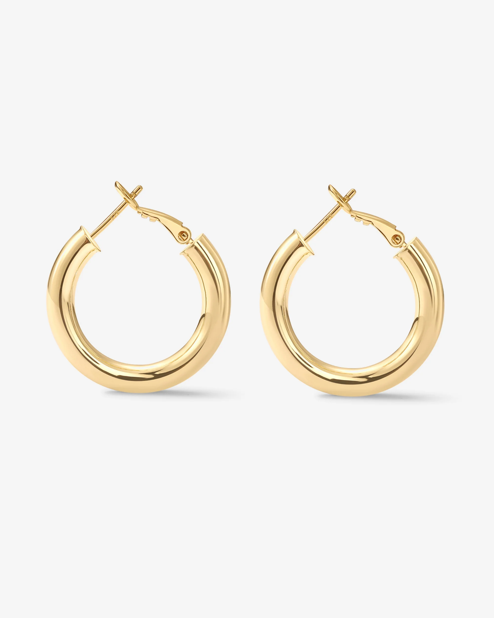 Clasp Back Chunky Hoops - Image 10