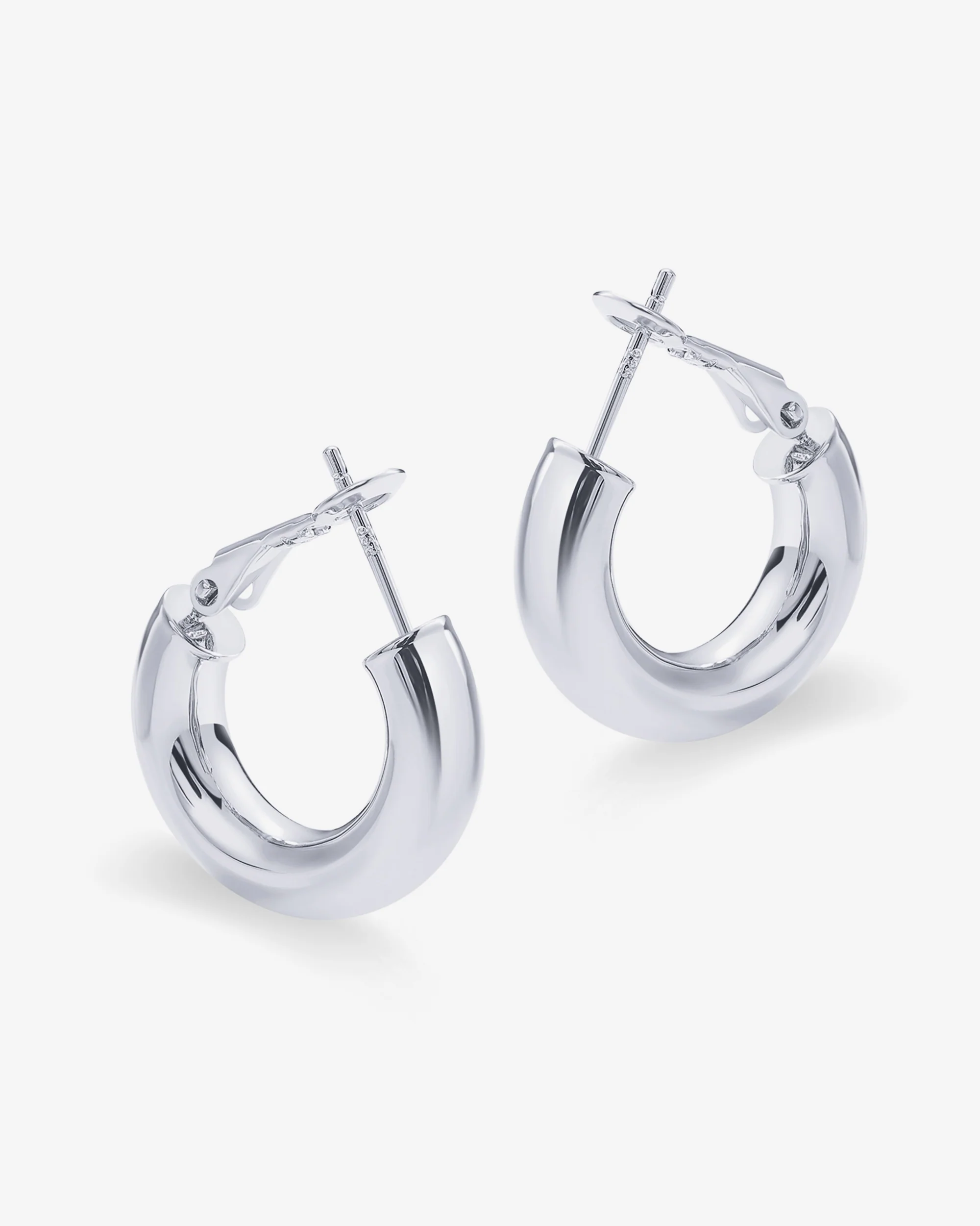 Clasp Back Chunky Hoops - Image 25
