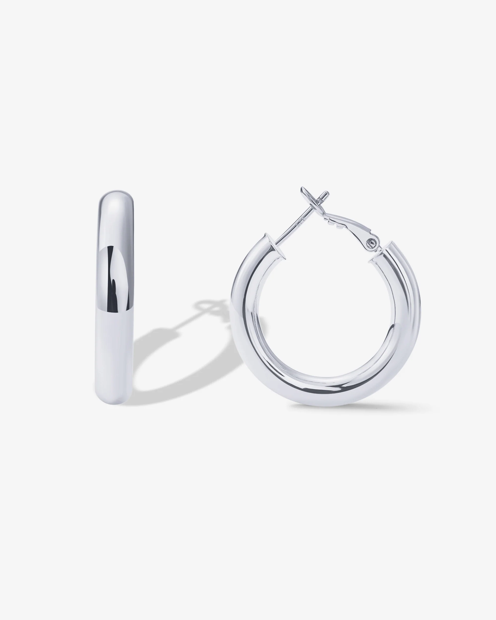 Clasp Back Chunky Hoops - Image 28