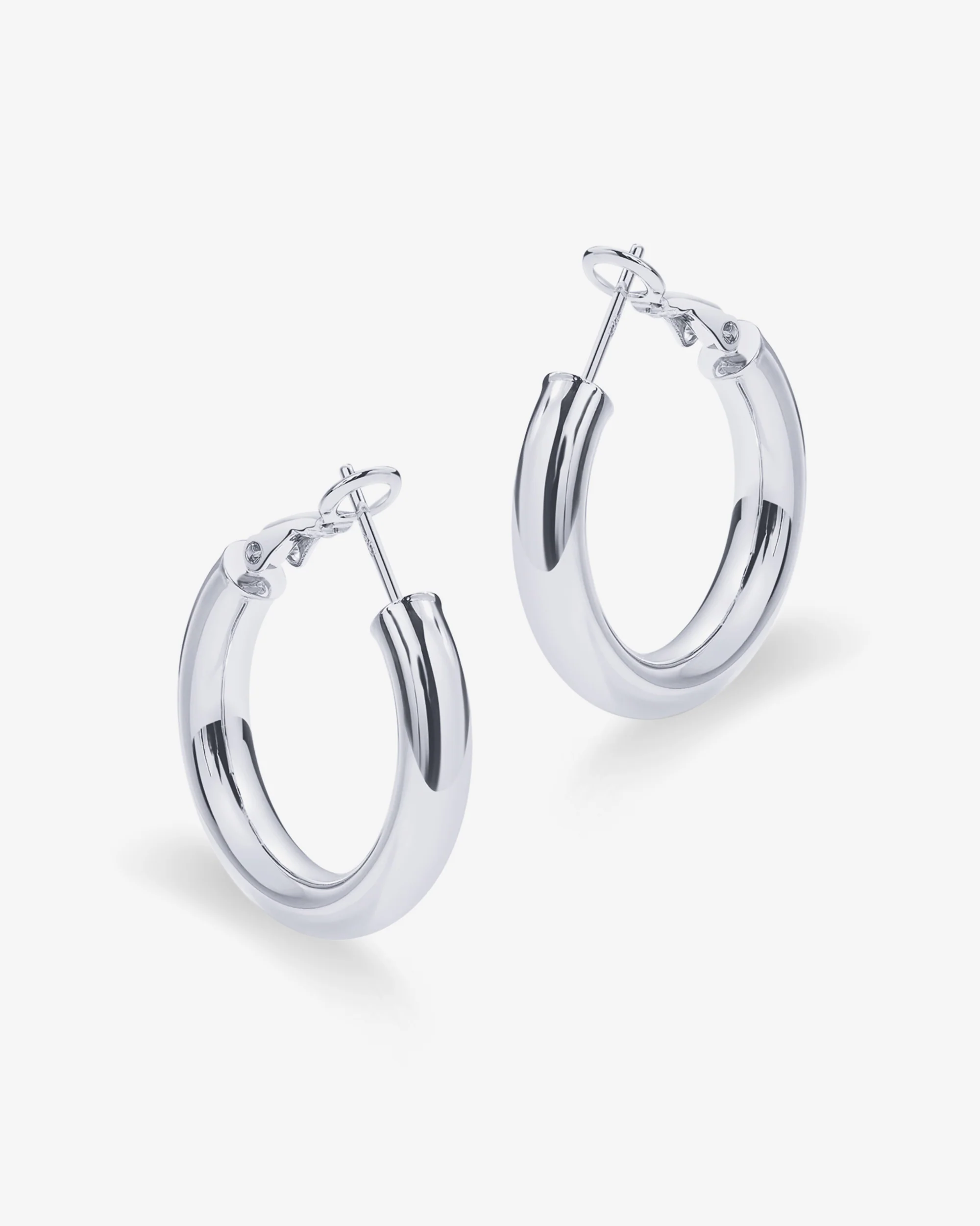 Clasp Back Chunky Hoops - Image 30