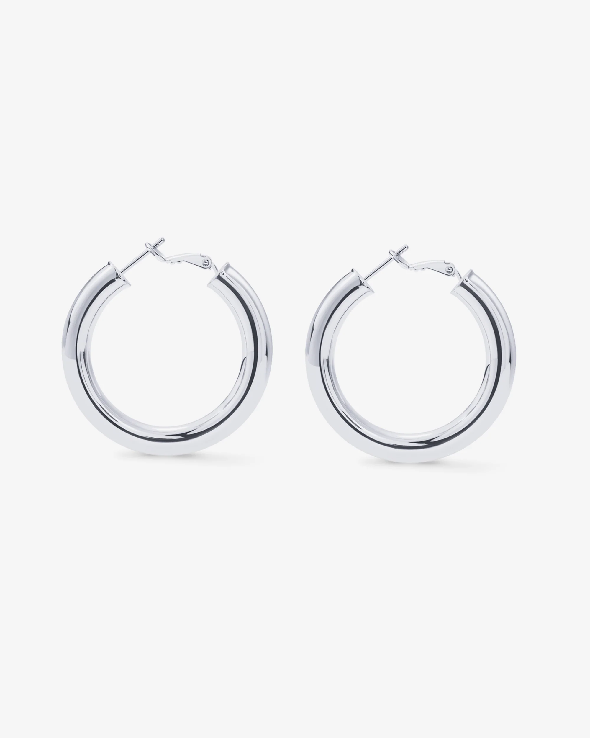 Clasp Back Chunky Hoops - Image 36