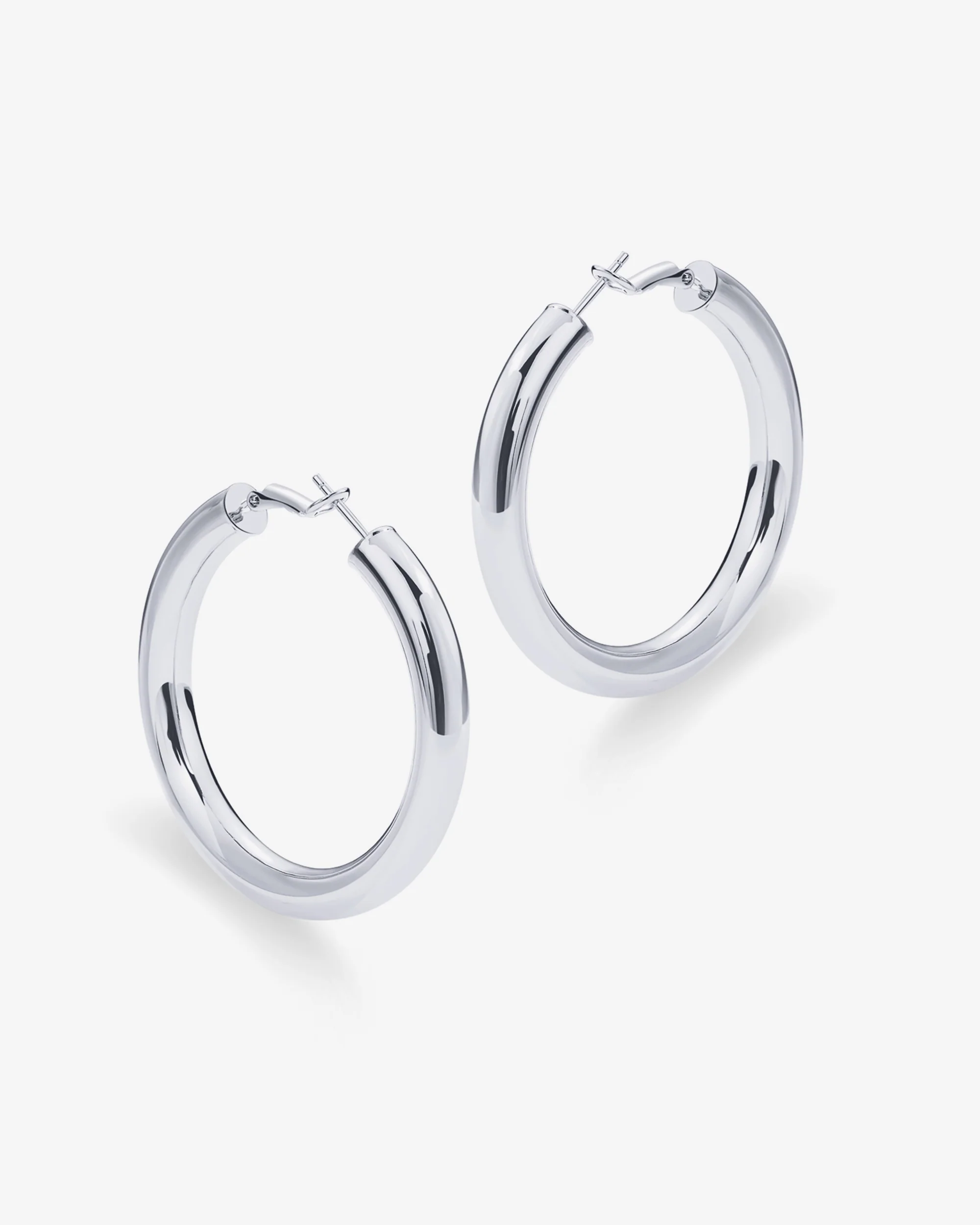 Clasp Back Chunky Hoops - Image 40