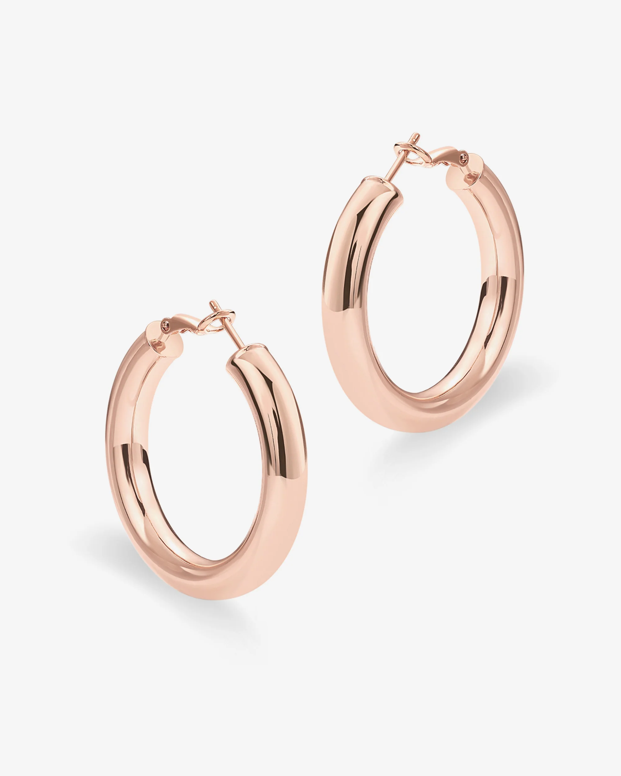 Clasp Back Chunky Hoops - Image 56