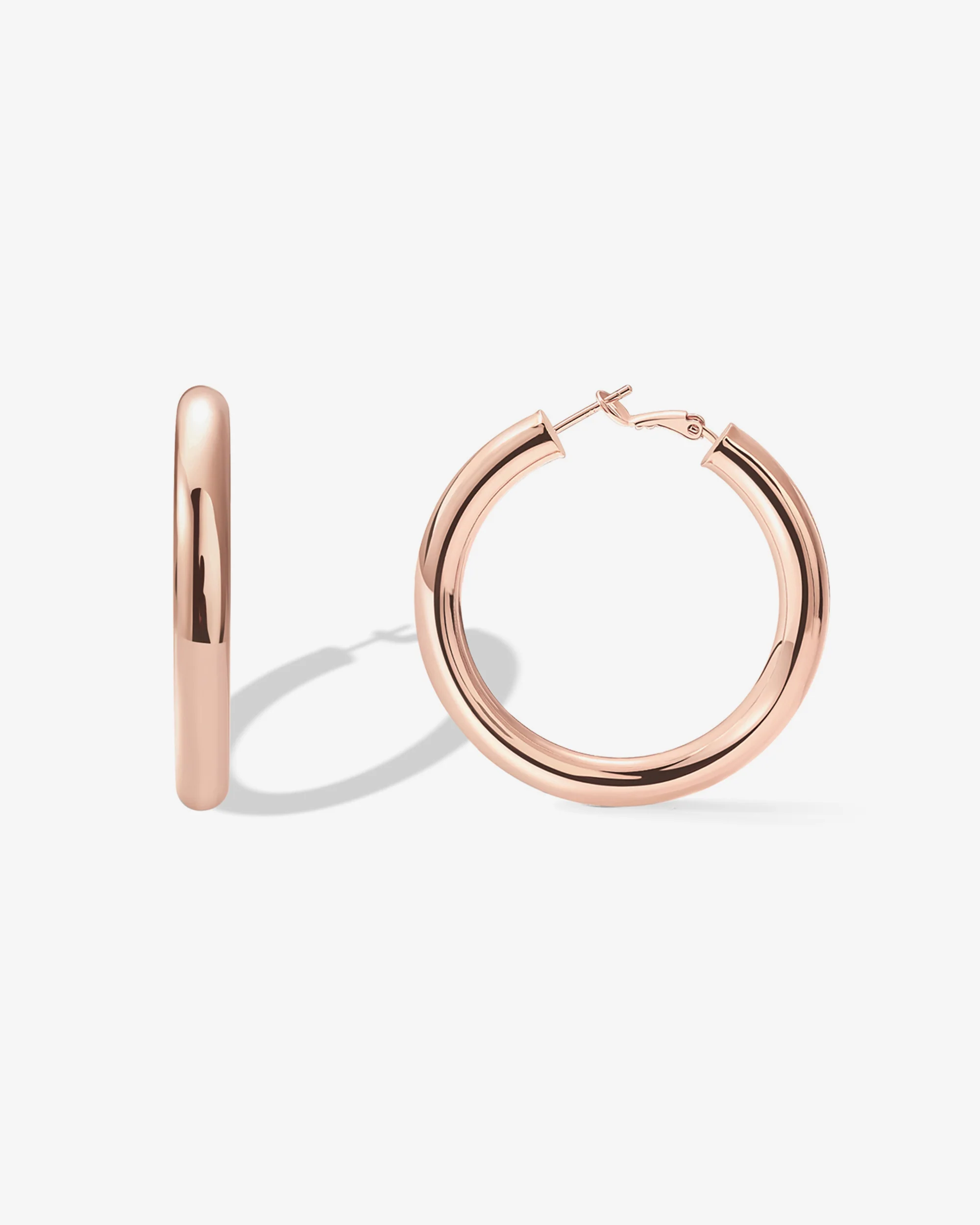 Clasp Back Chunky Hoops - Image 59