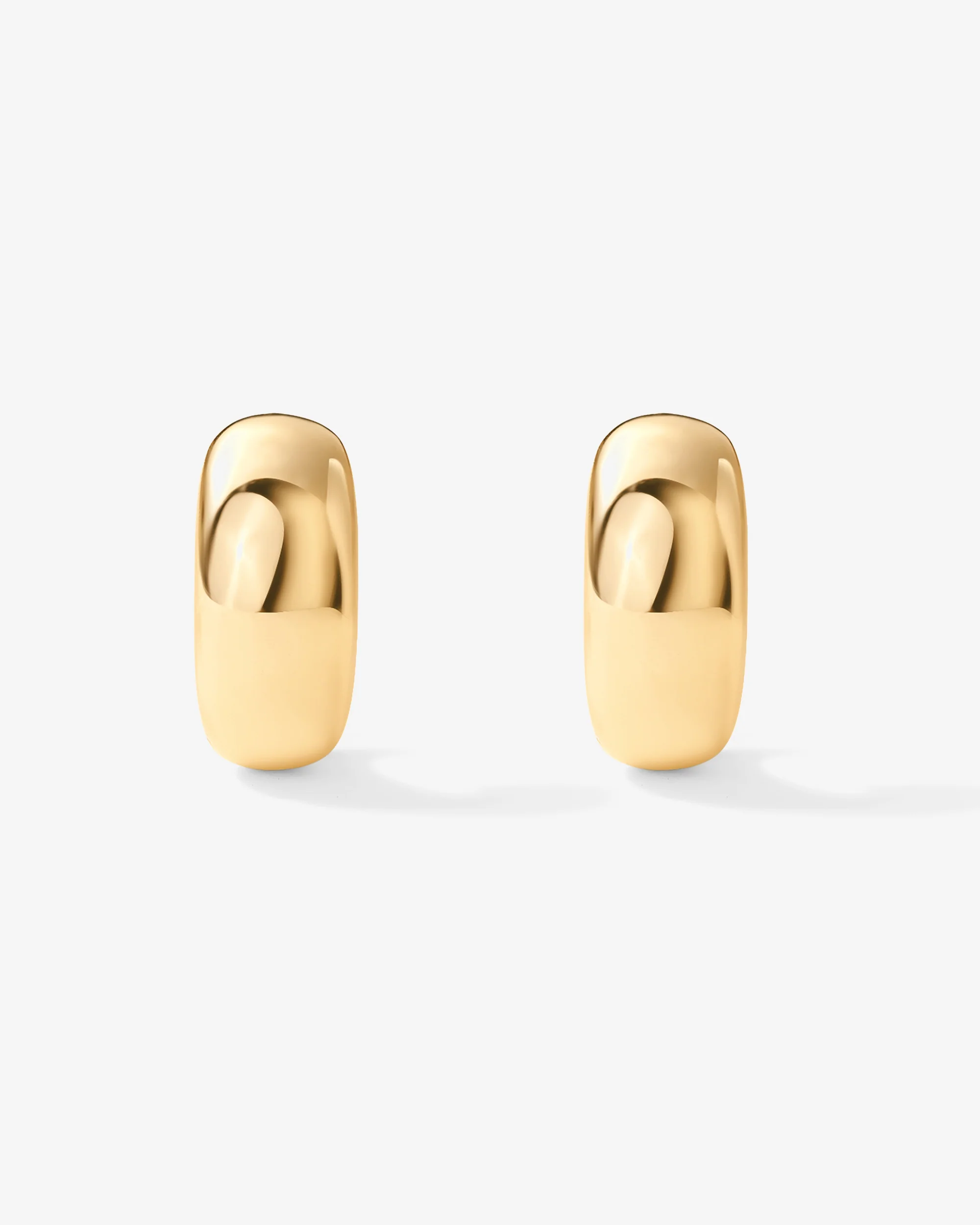 Vermeil Domed Huggies - Image 9