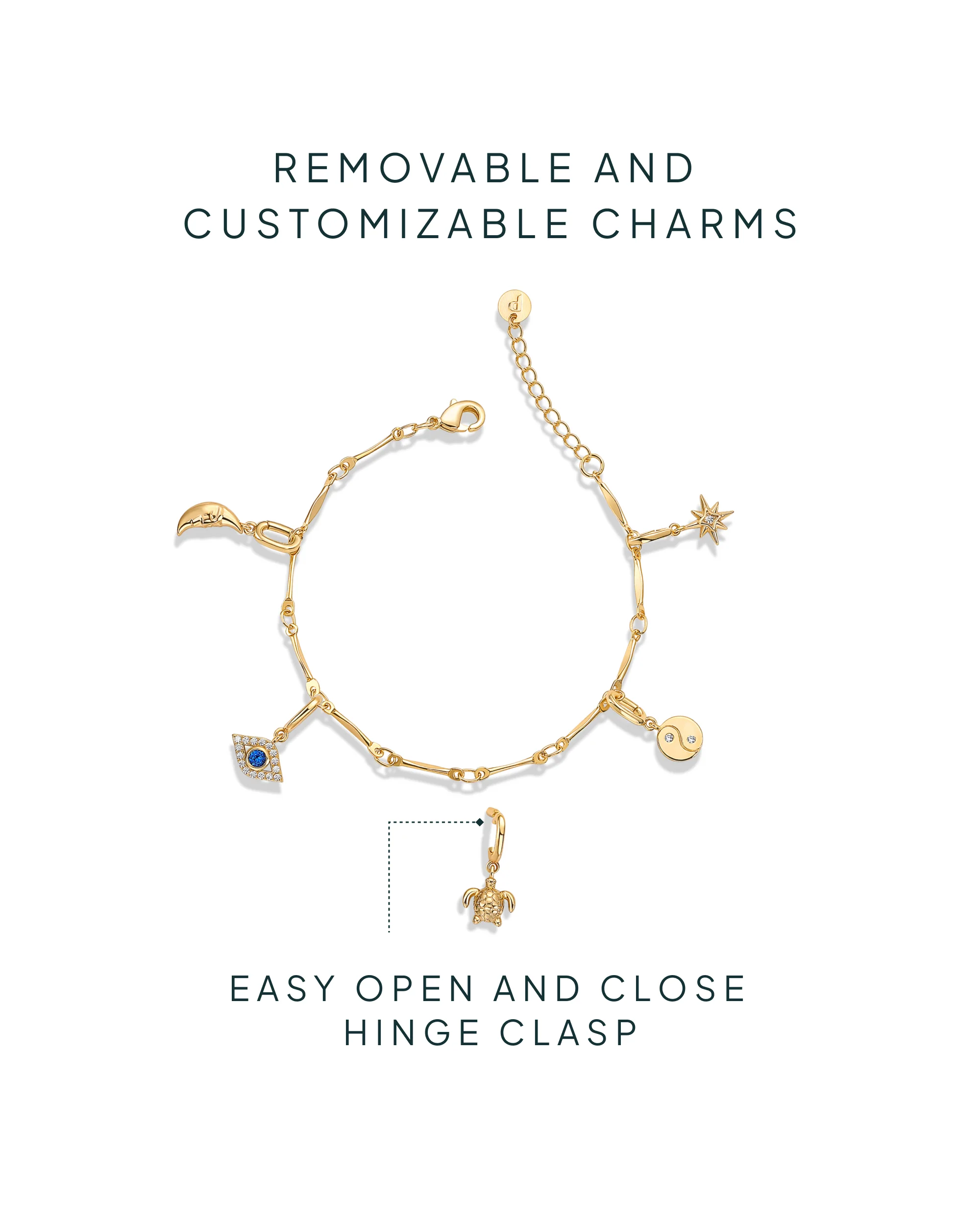 Cosmic Drip Charm Bracelet Set - Image 3