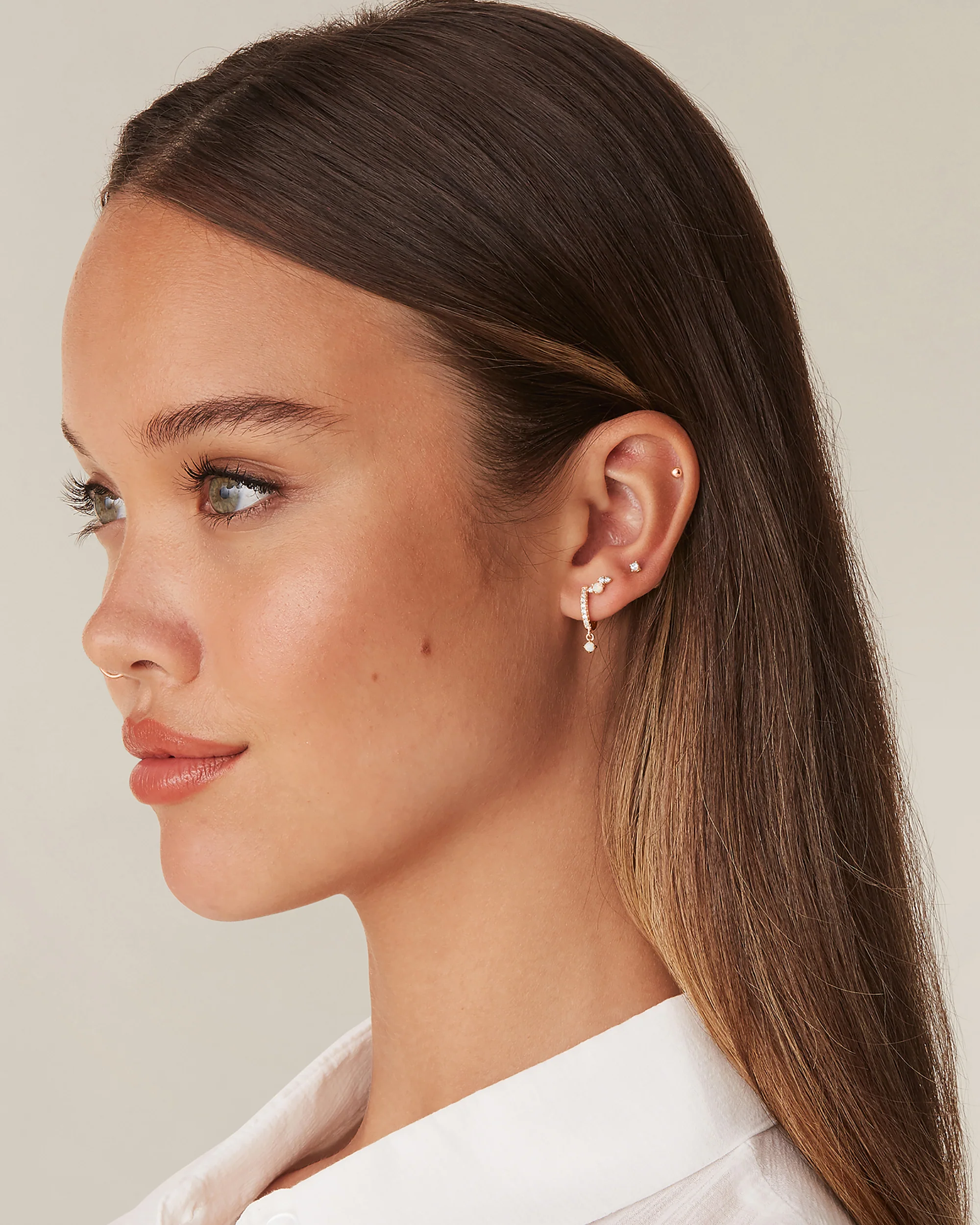 Cubic Zirconia Flat Back Stud Essentials - Image 47