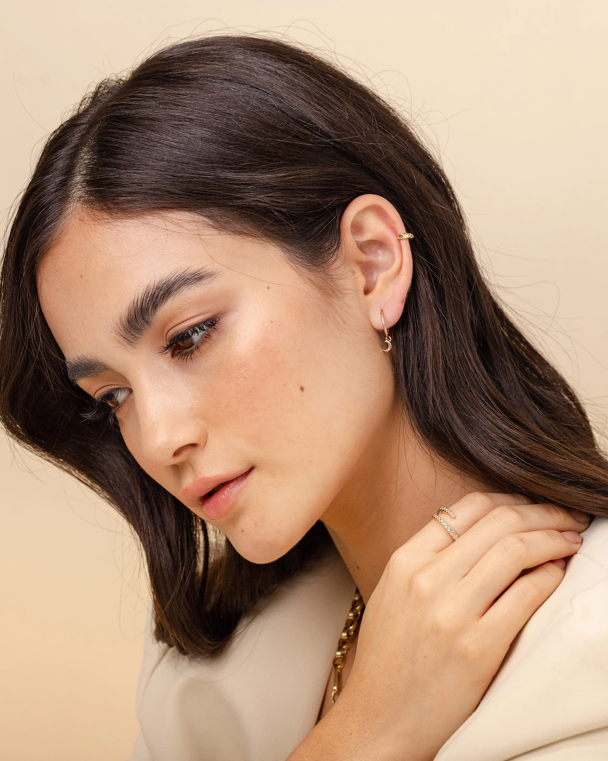 Drop Moon Hoops - Image 10
