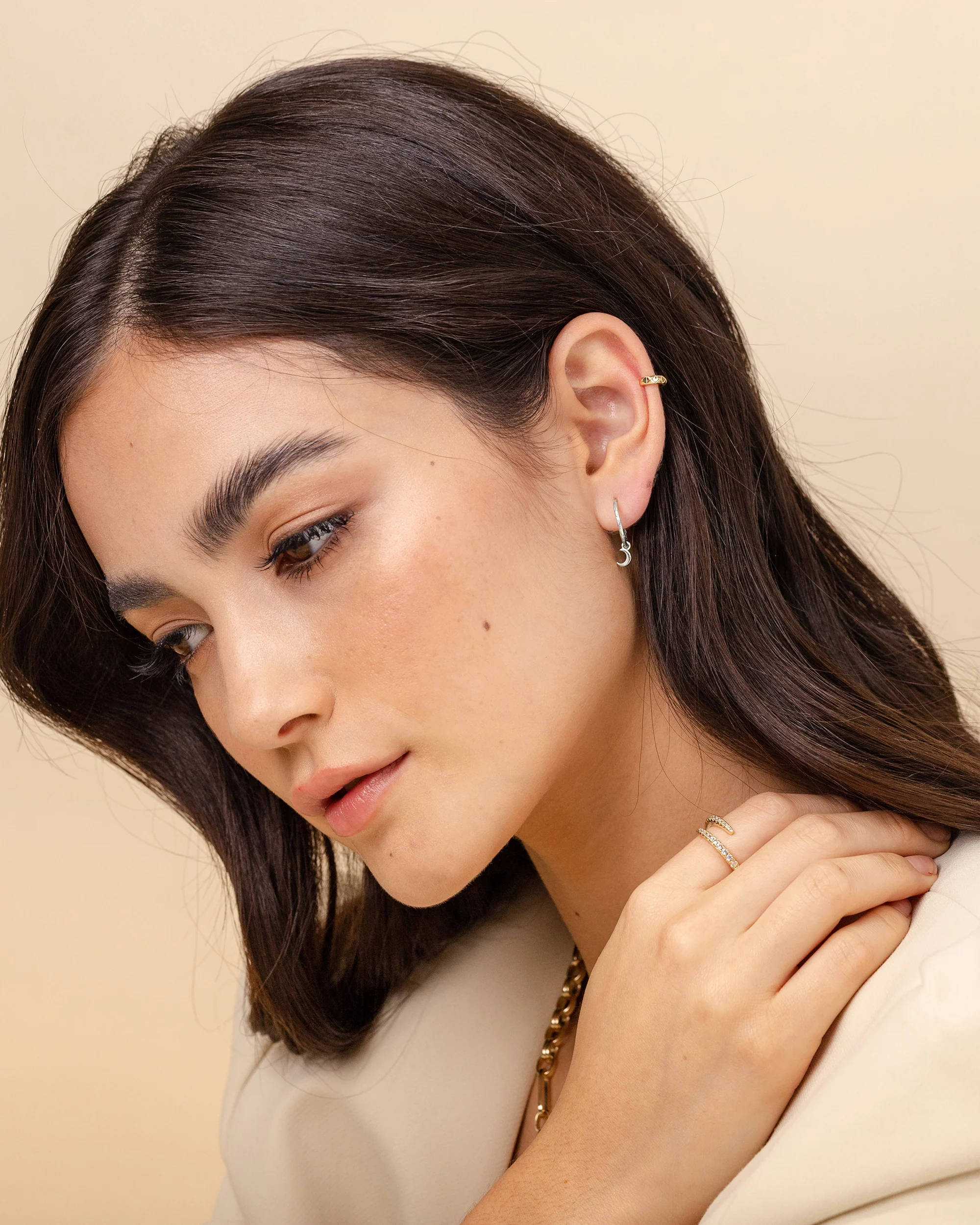 Drop Moon Hoops - Image 17