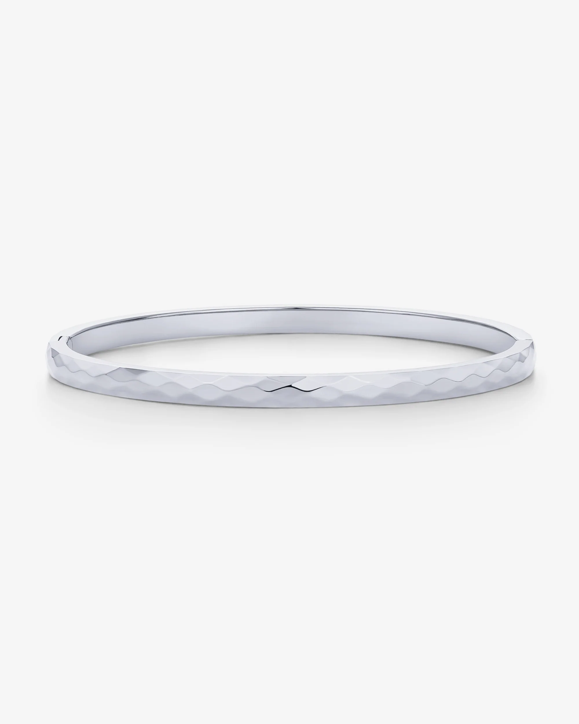 Faceted Bangle Bracelet - Image 5