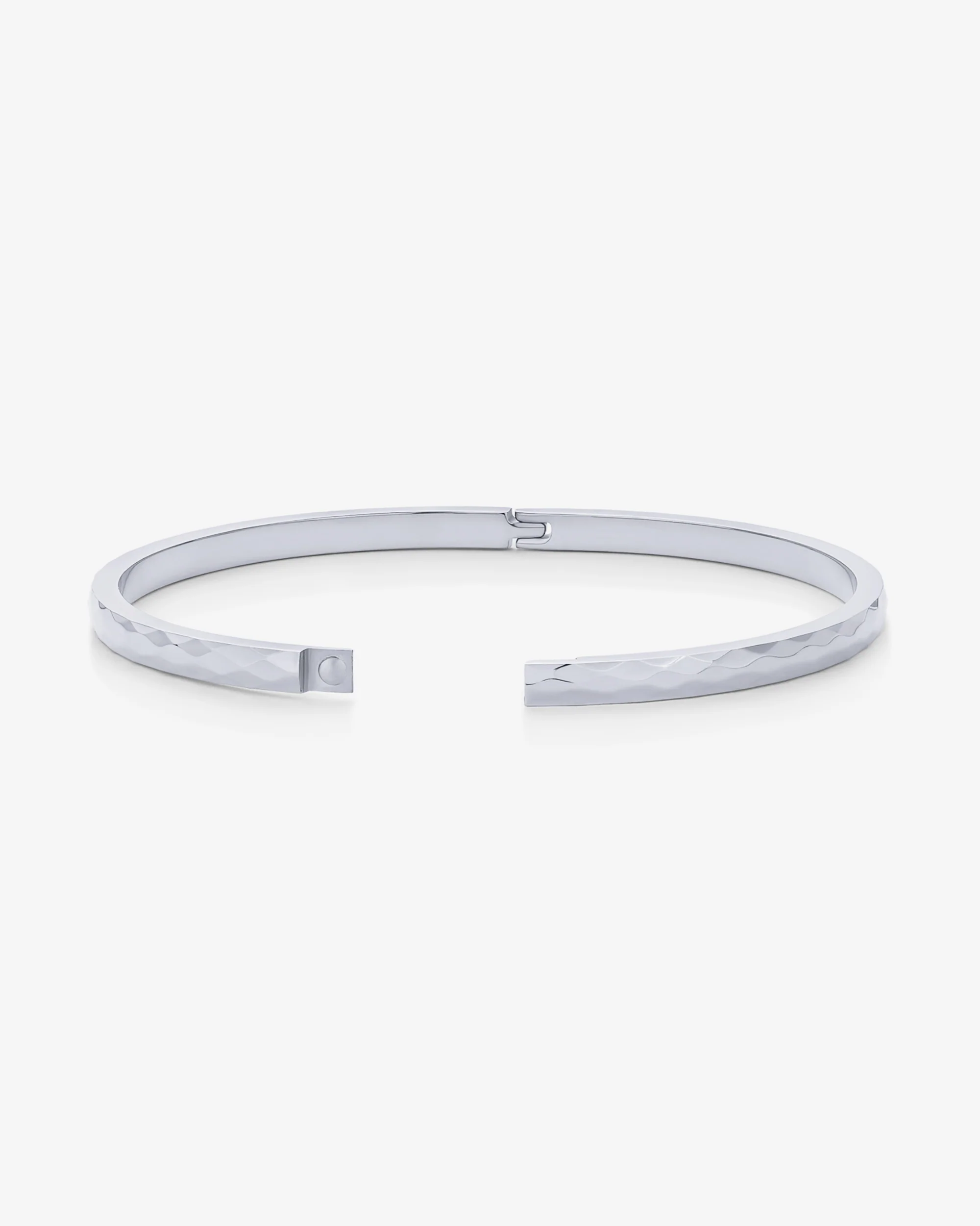 Faceted Bangle Bracelet - Image 7