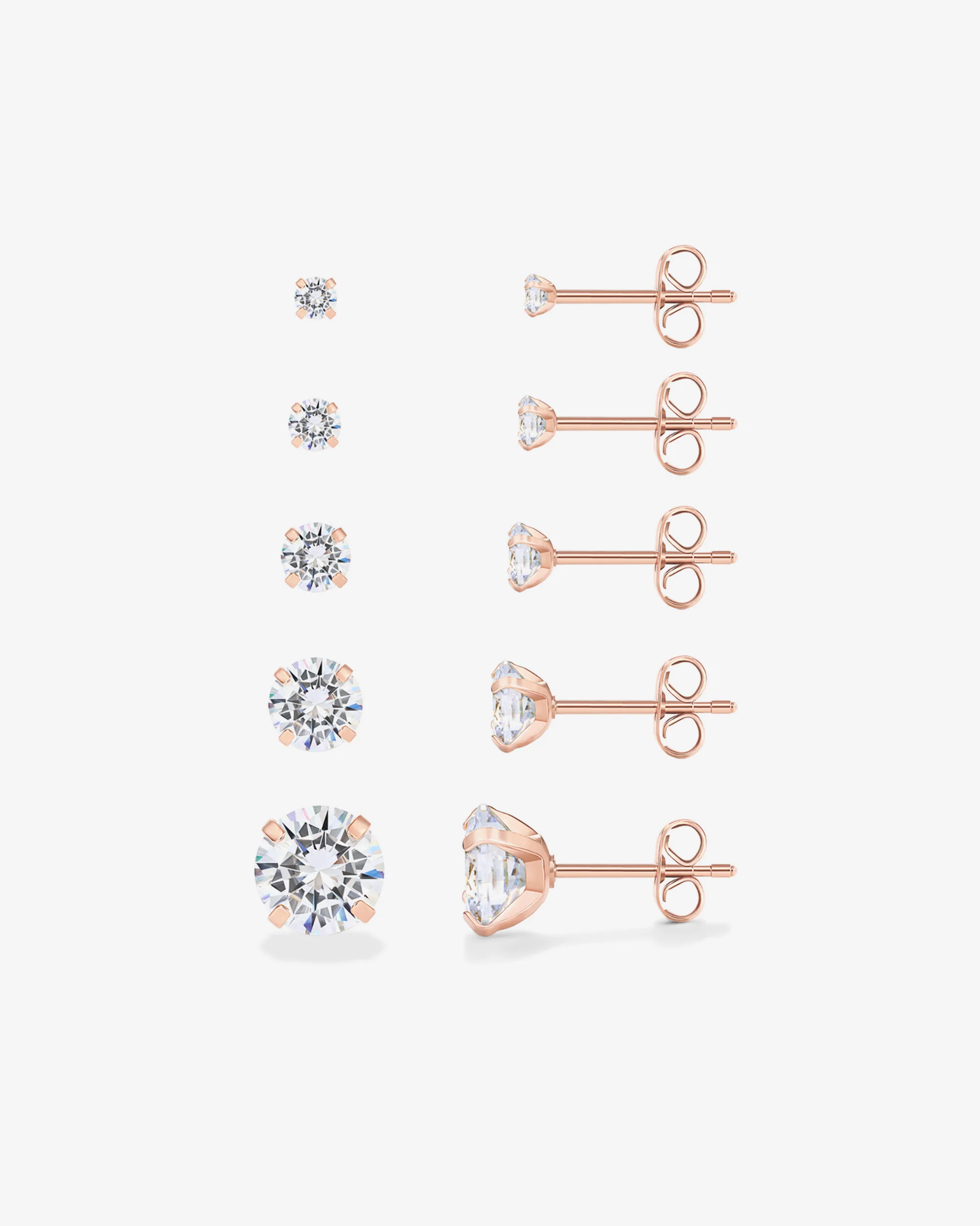 Five Pairs Stud Earring Pack - Image 11