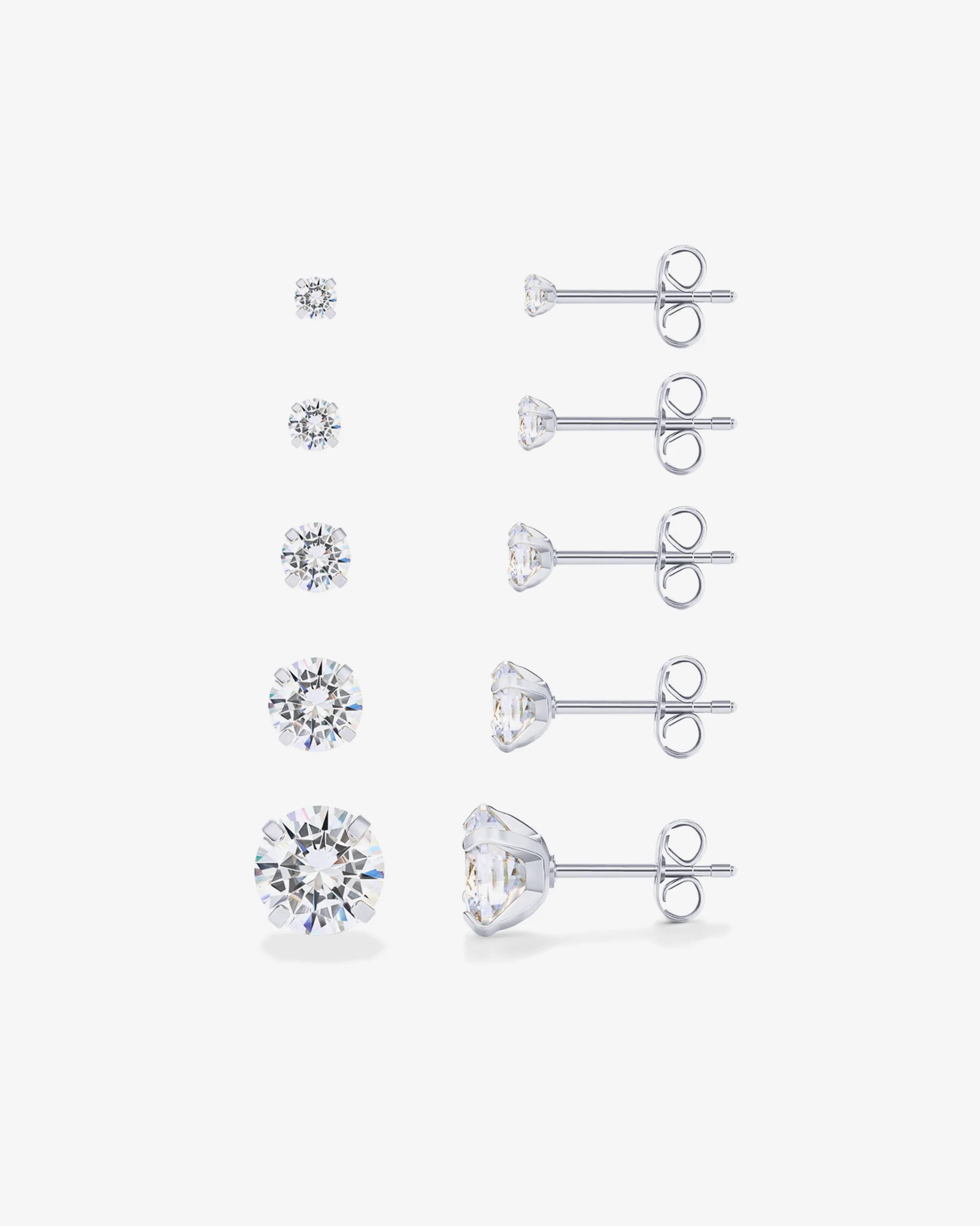 Five Pairs Stud Earring Pack - Image 6