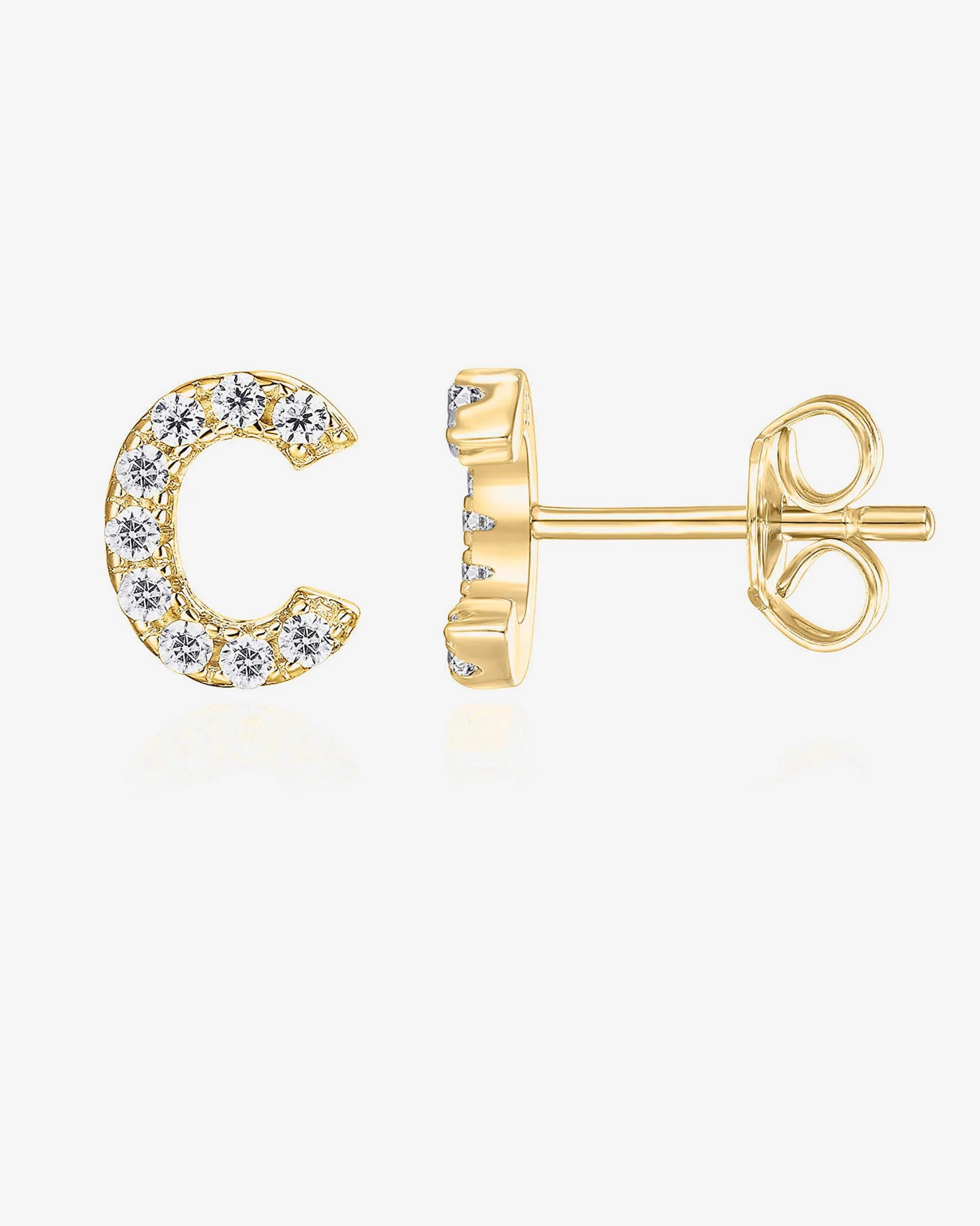 Gemma Initial Studs - Image 8
