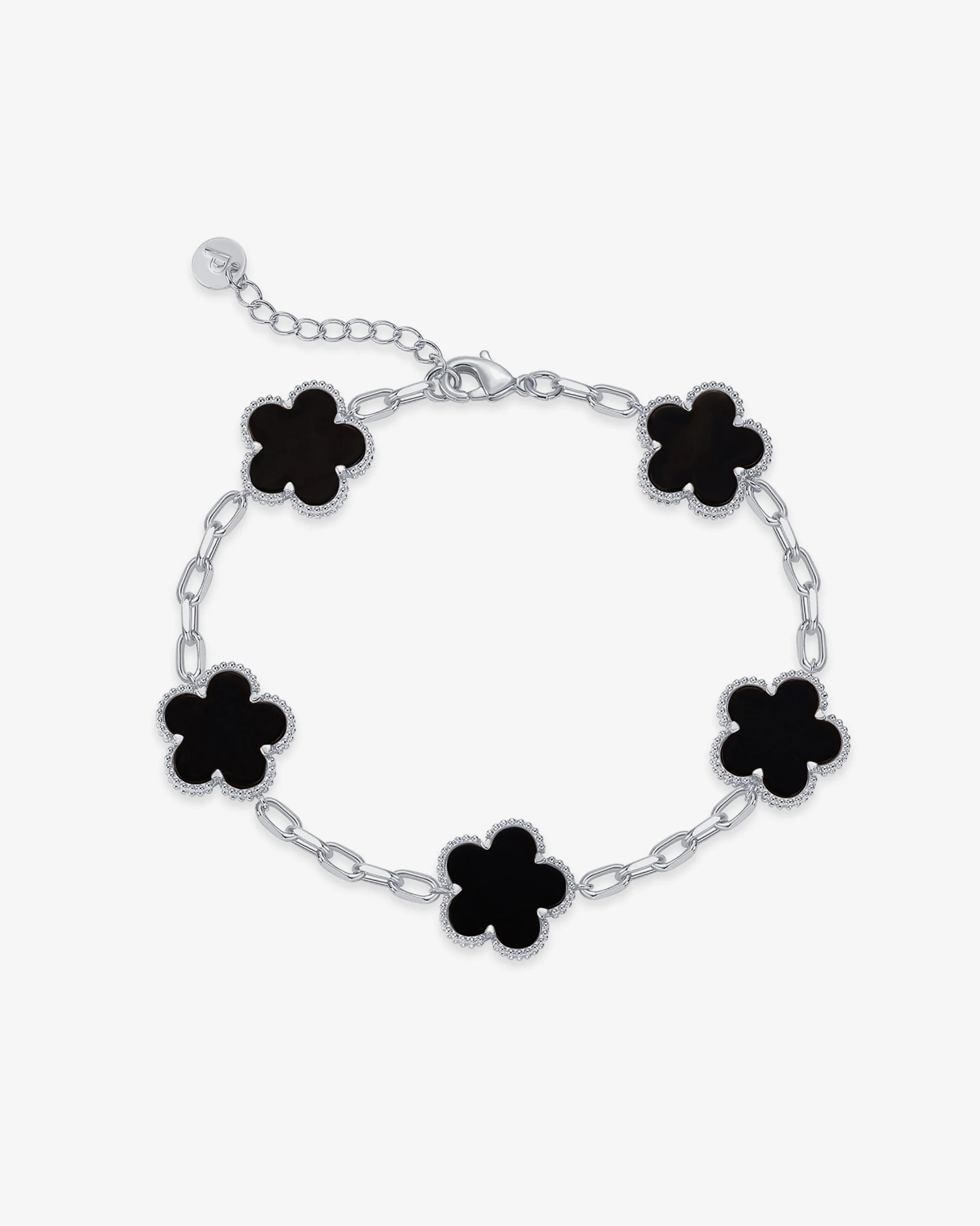 Gemstone Clover Bracelet - Image 10