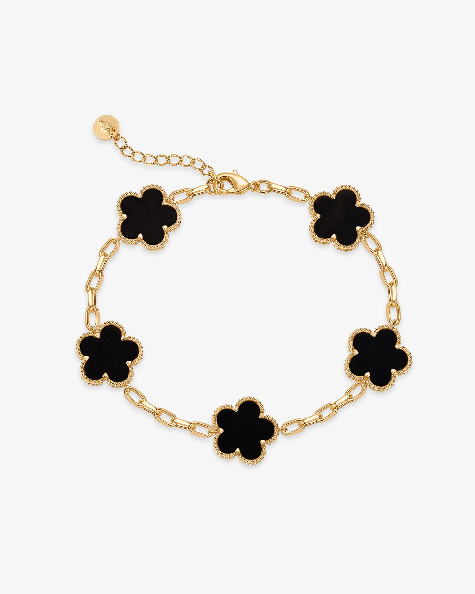Gemstone Clover Bracelet - Image 7