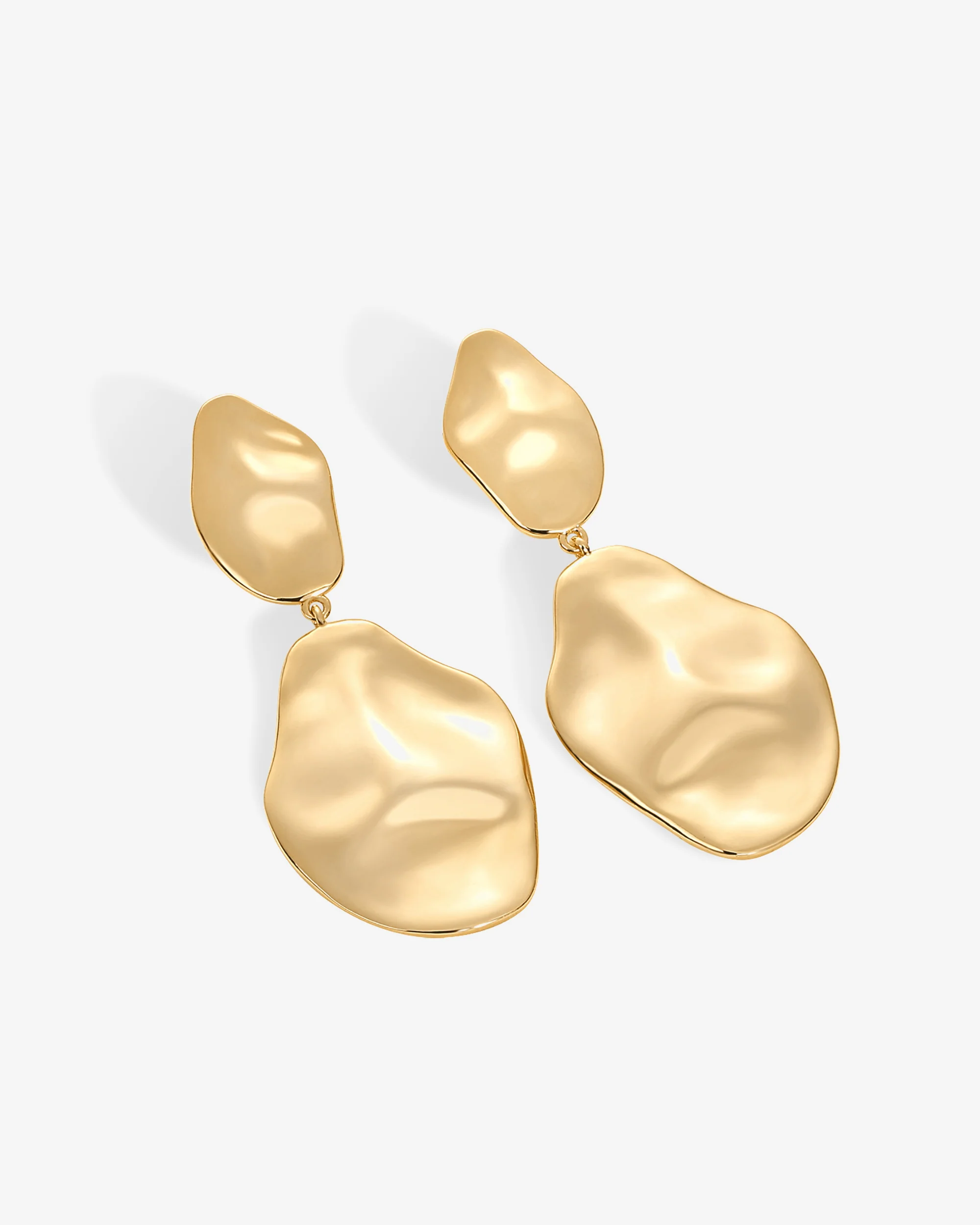 Hammered Teardrop Drop Dangle - Image 3