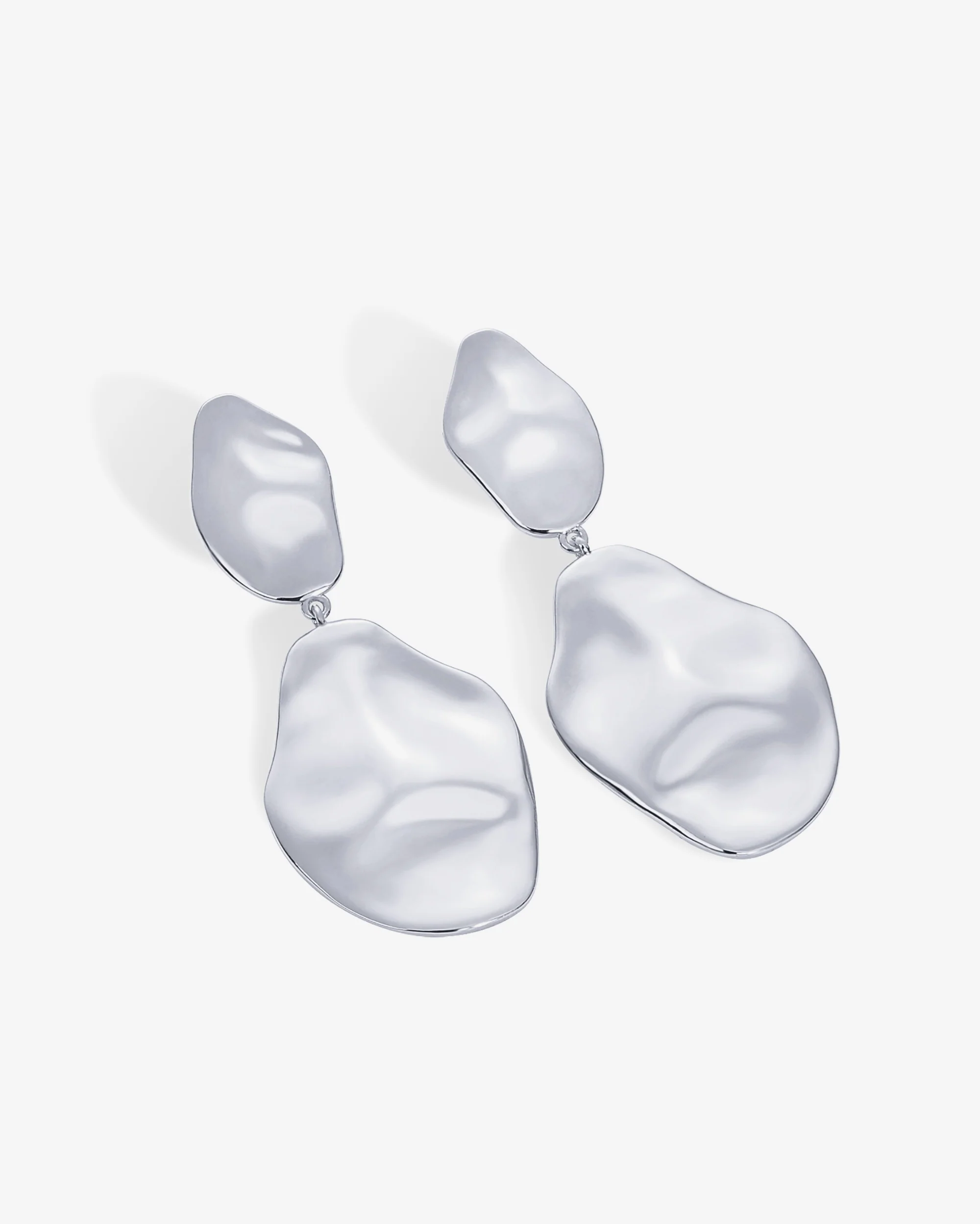 Hammered Teardrop Drop Dangle - Image 7