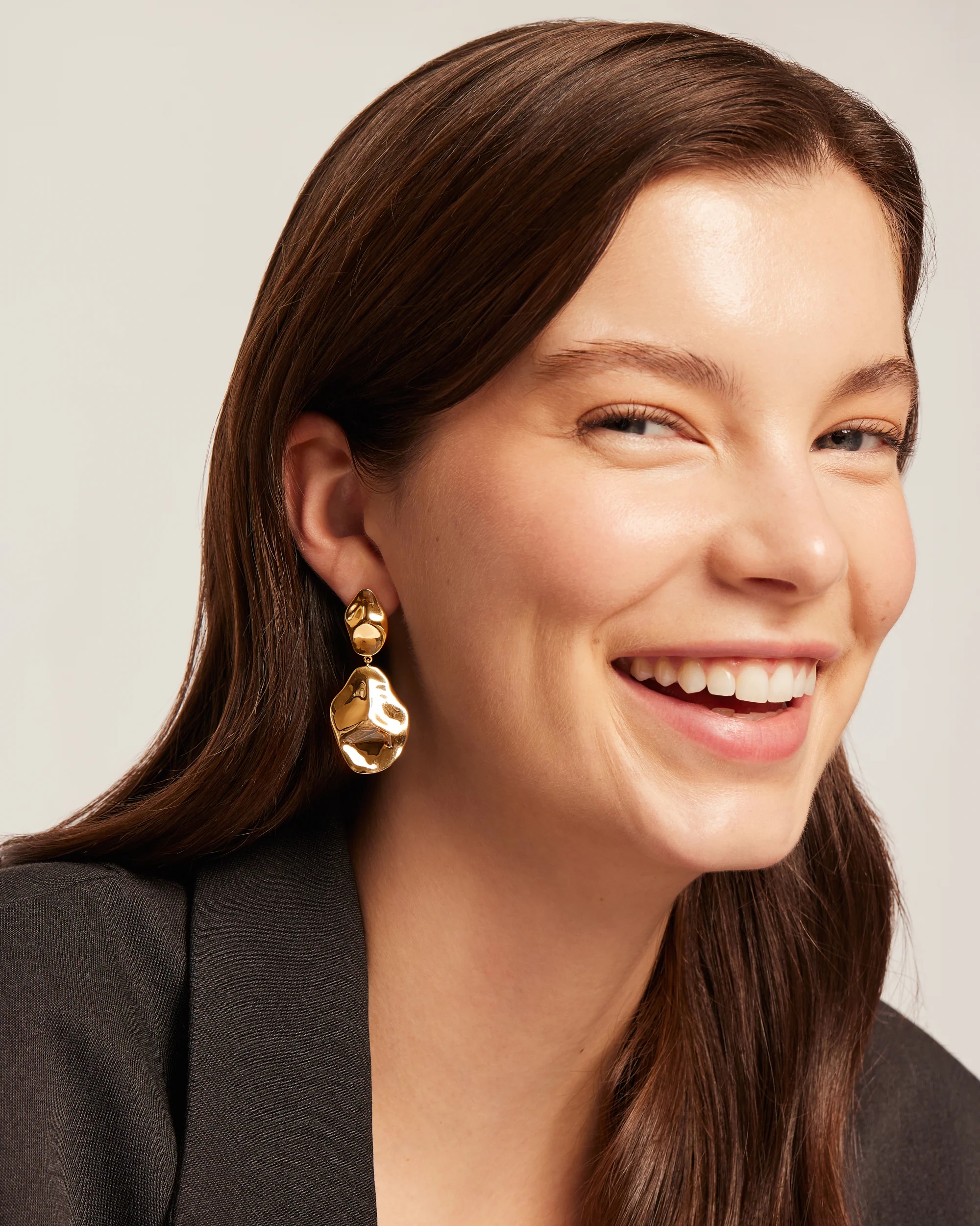 Hammered Teardrop Drop Dangle - Image 8