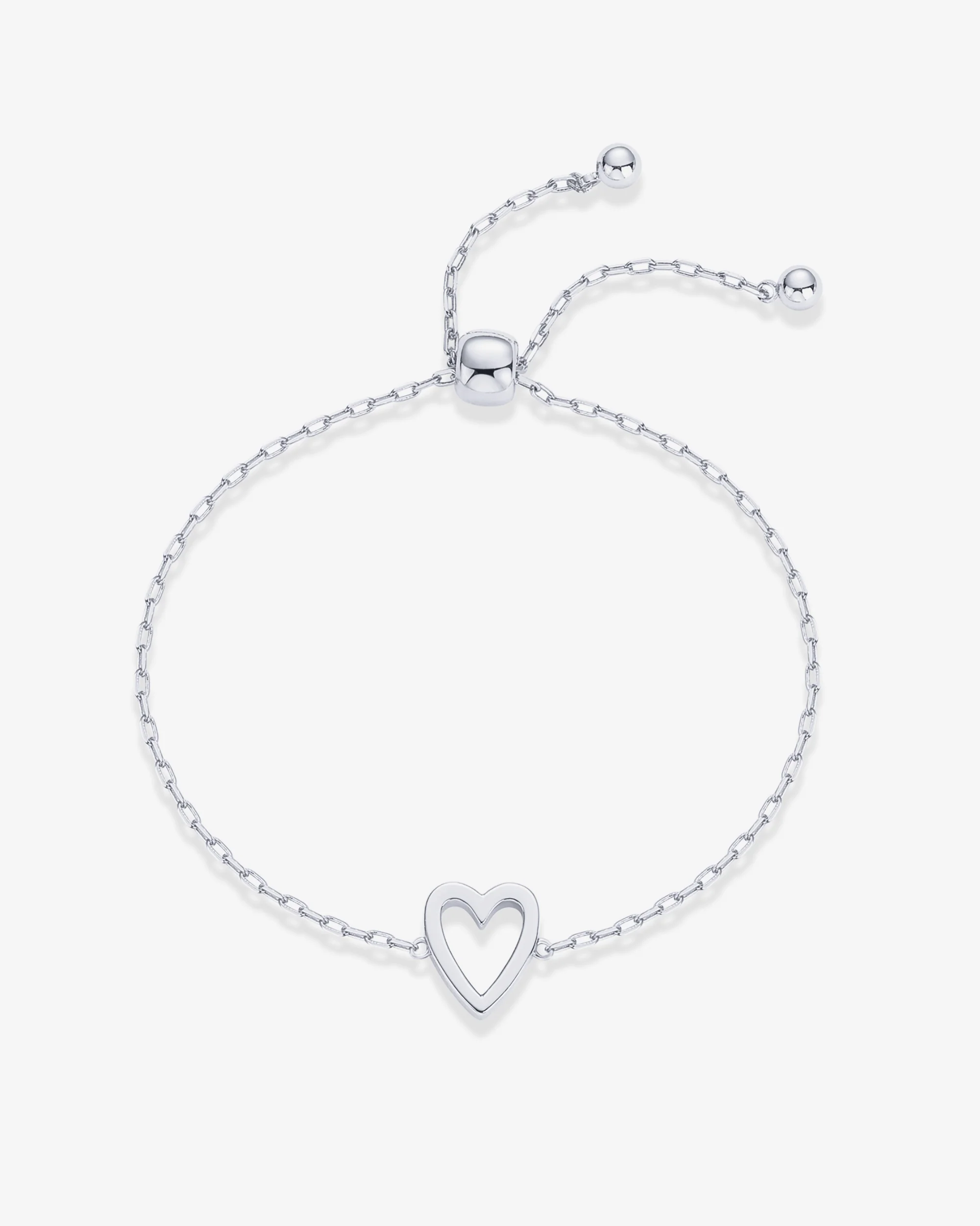 Heart Duo Charm Solitaire Bracelet - Image 10