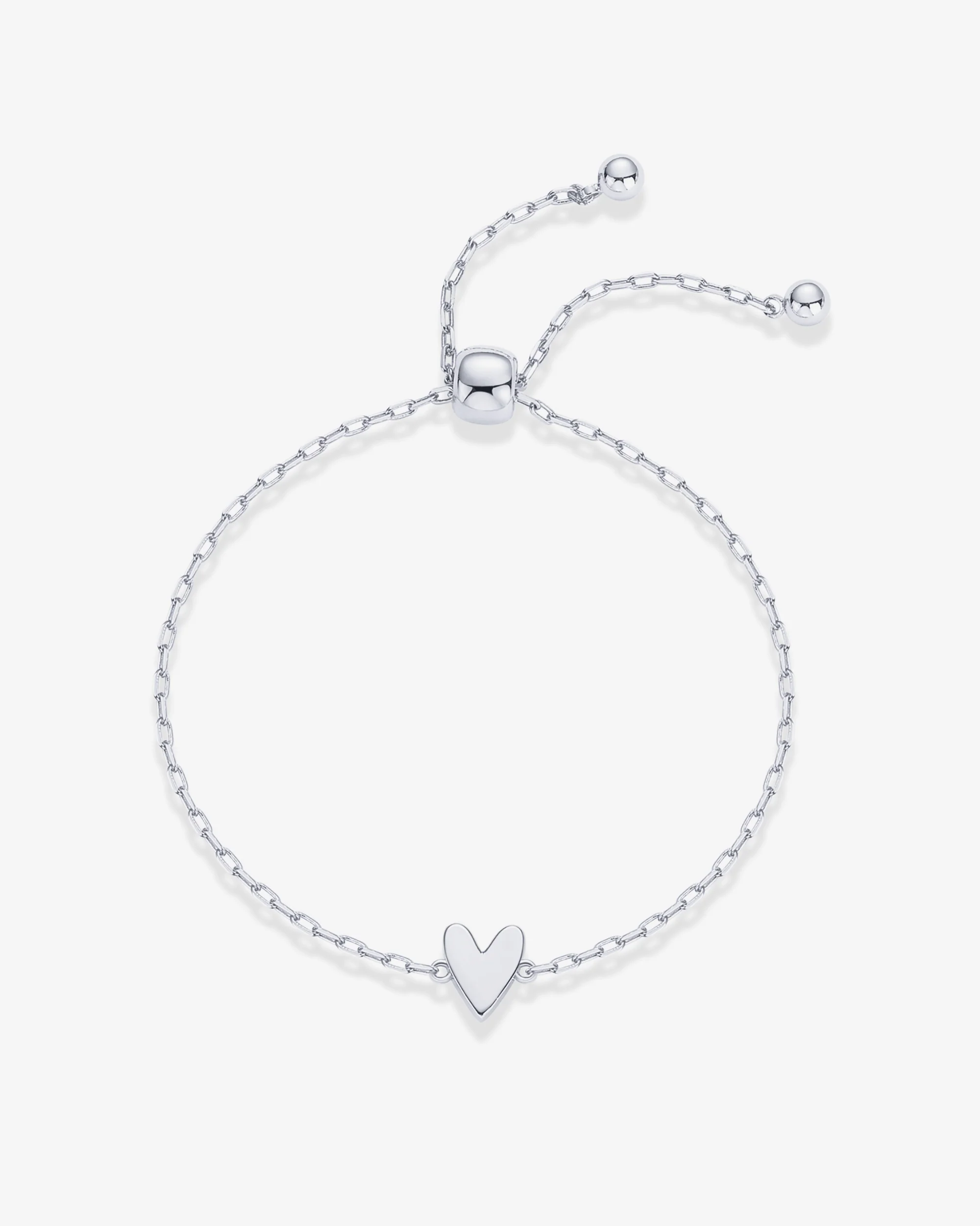 Heart Duo Charm Solitaire Bracelet - Image 13