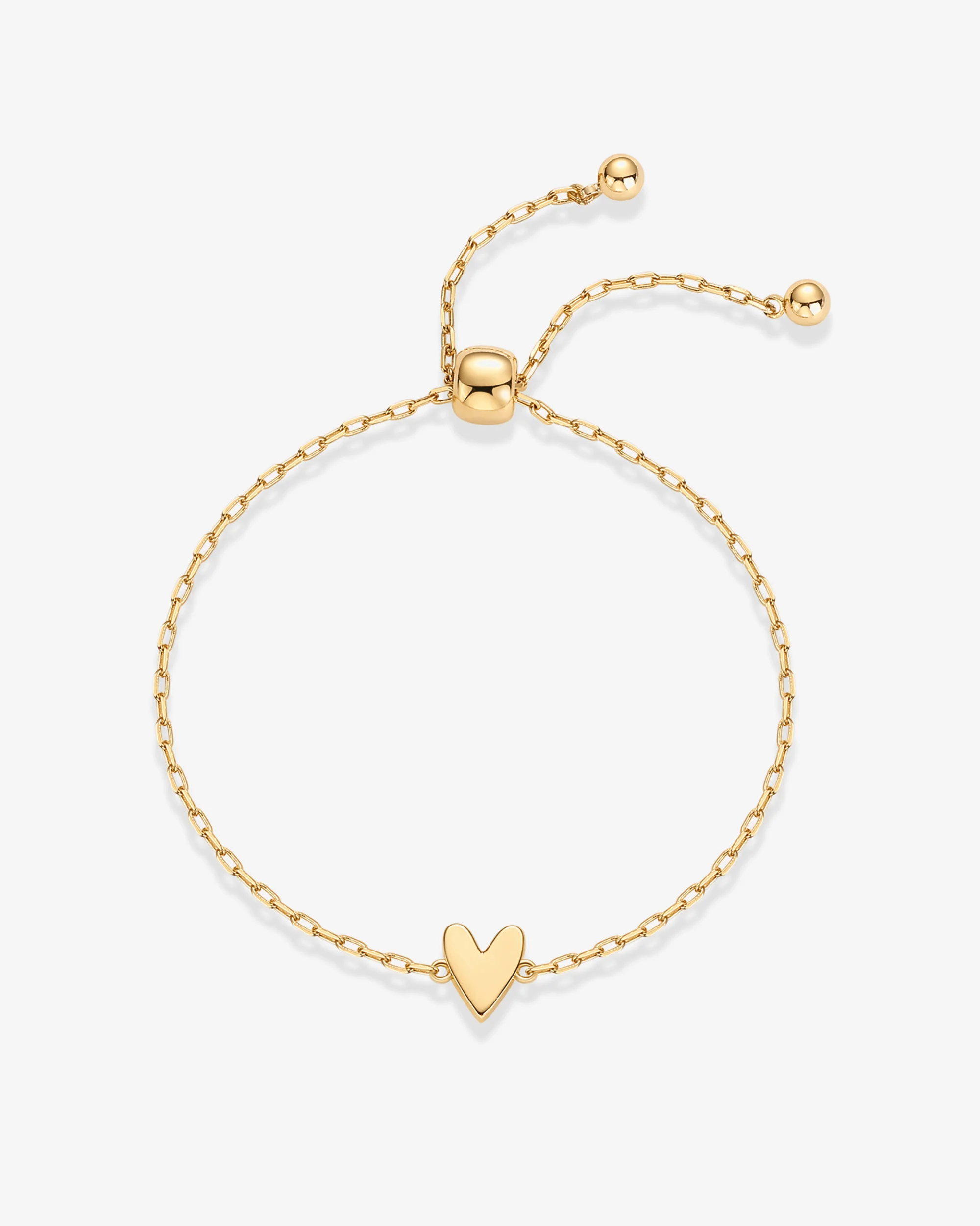 Heart Duo Charm Solitaire Bracelet - Image 6