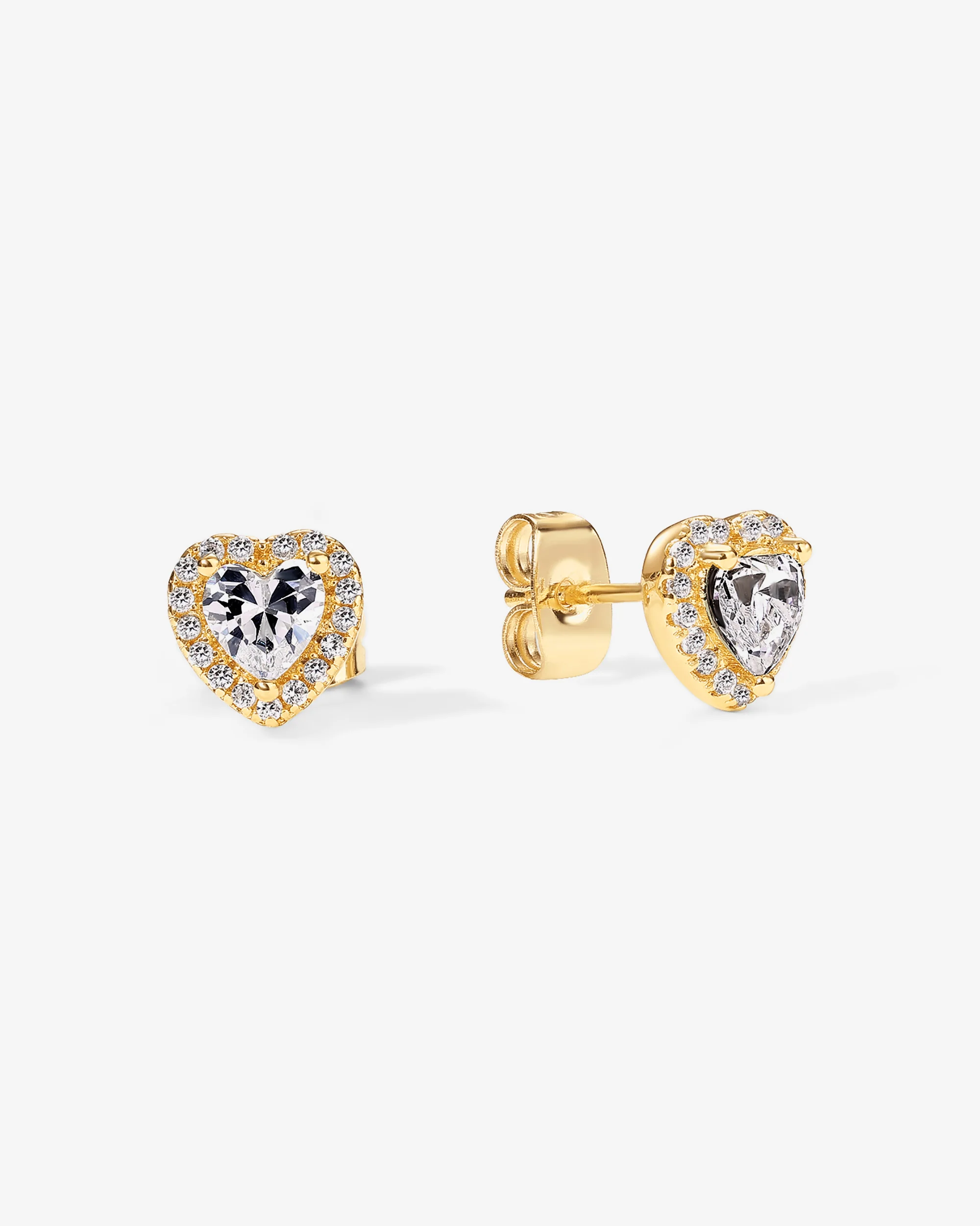 Heart Halo Studs - Image 6
