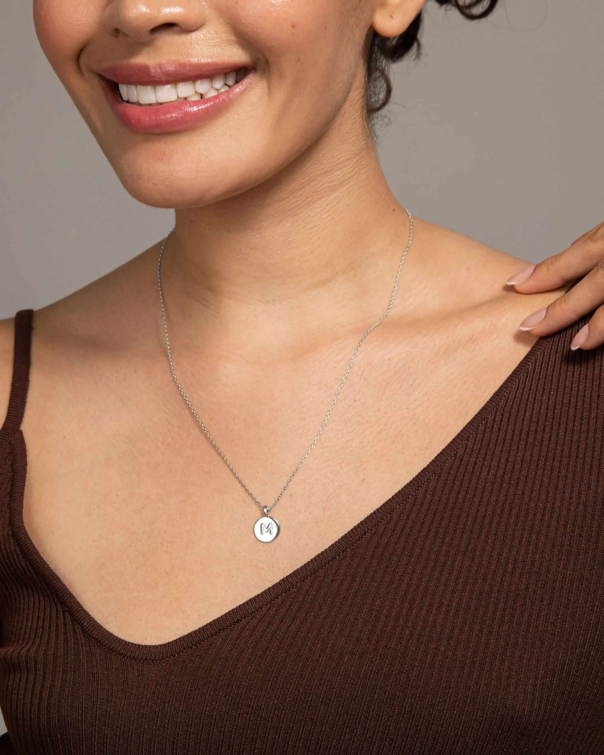 Initial Disc Pendant - Image 122
